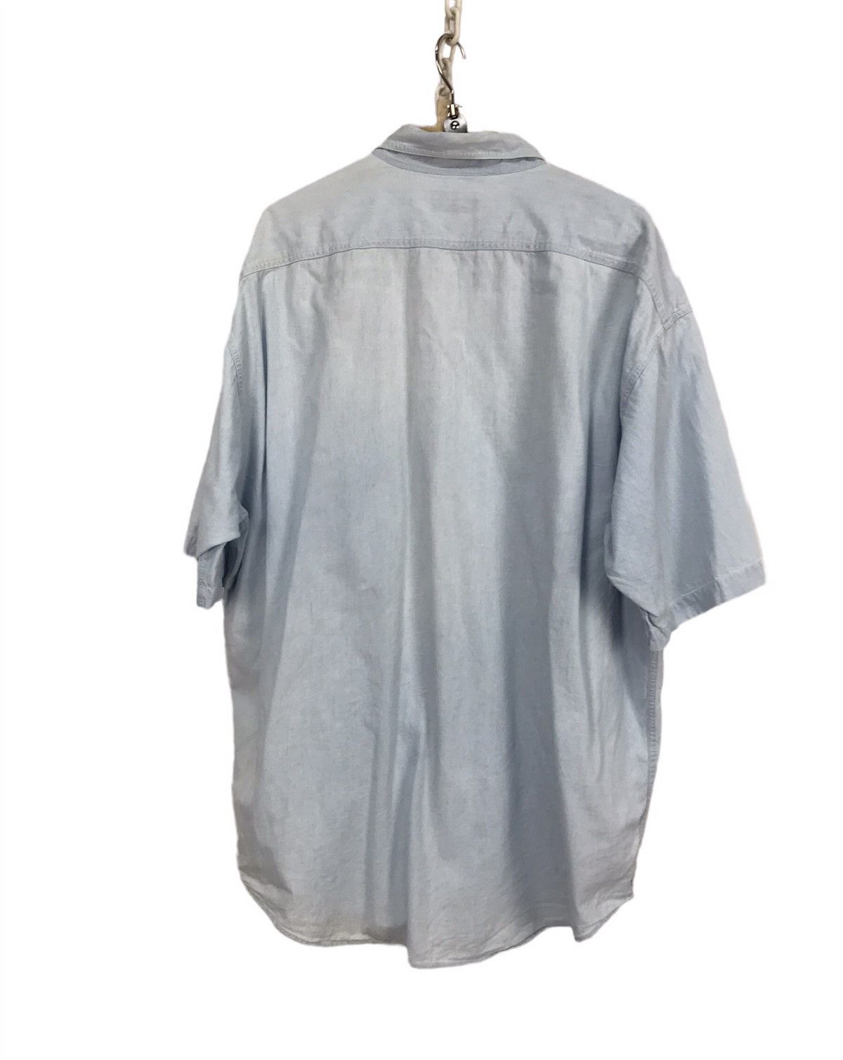 Banana Republic × Vintage Banana republic button up distressed shirt short sleeve Size US XL / EU 56 / 4 - 2 Thumbnail