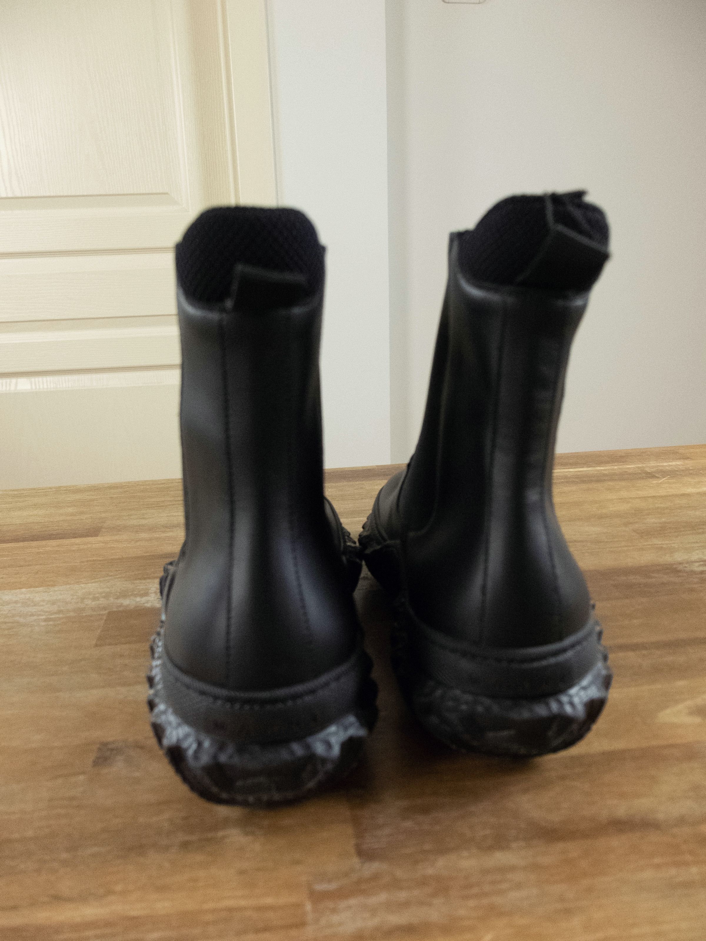 Marni MARNI black chunky sole leather Chelsea ankle boots 11 41 Size US 11 / IT 41 - 4 Thumbnail