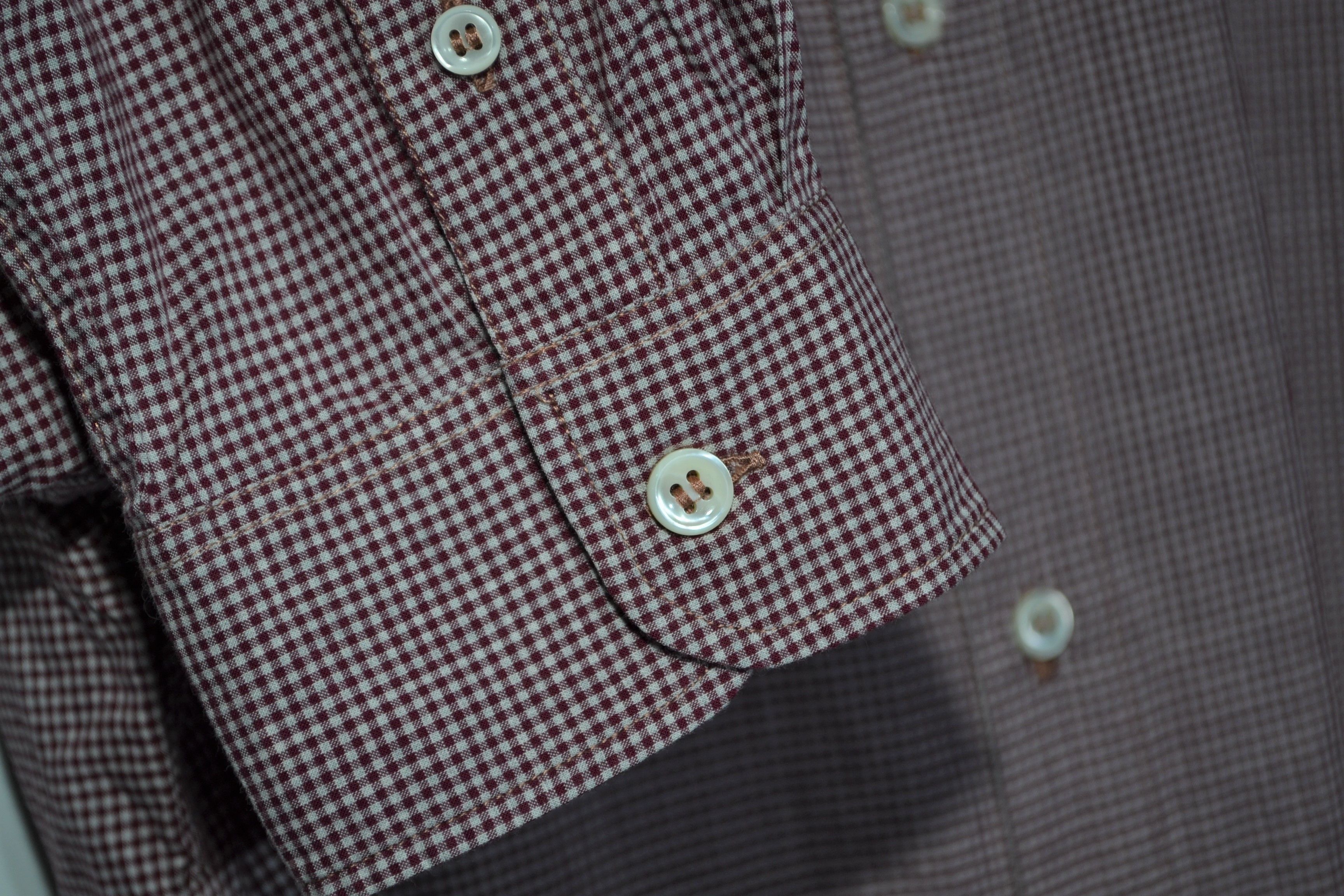 A.P.C. APC L size Checkered Cotton Casual Shirt Size US L / EU 52-54 / 3 - 3 Thumbnail