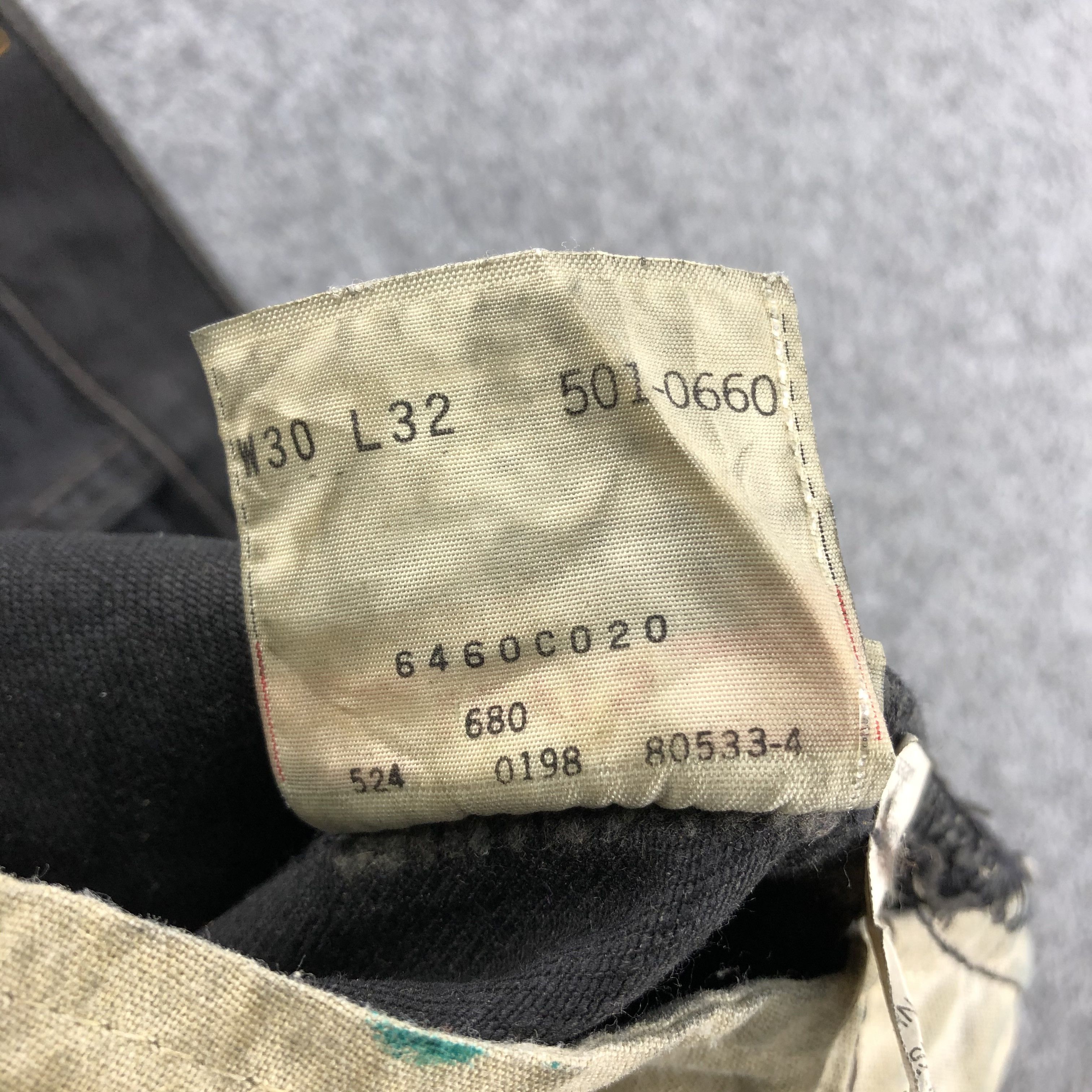 Levi's × Vintage 90s Vintage Distress Levis 501 Jeans-JM1670 Size US 31 - 7 Thumbnail