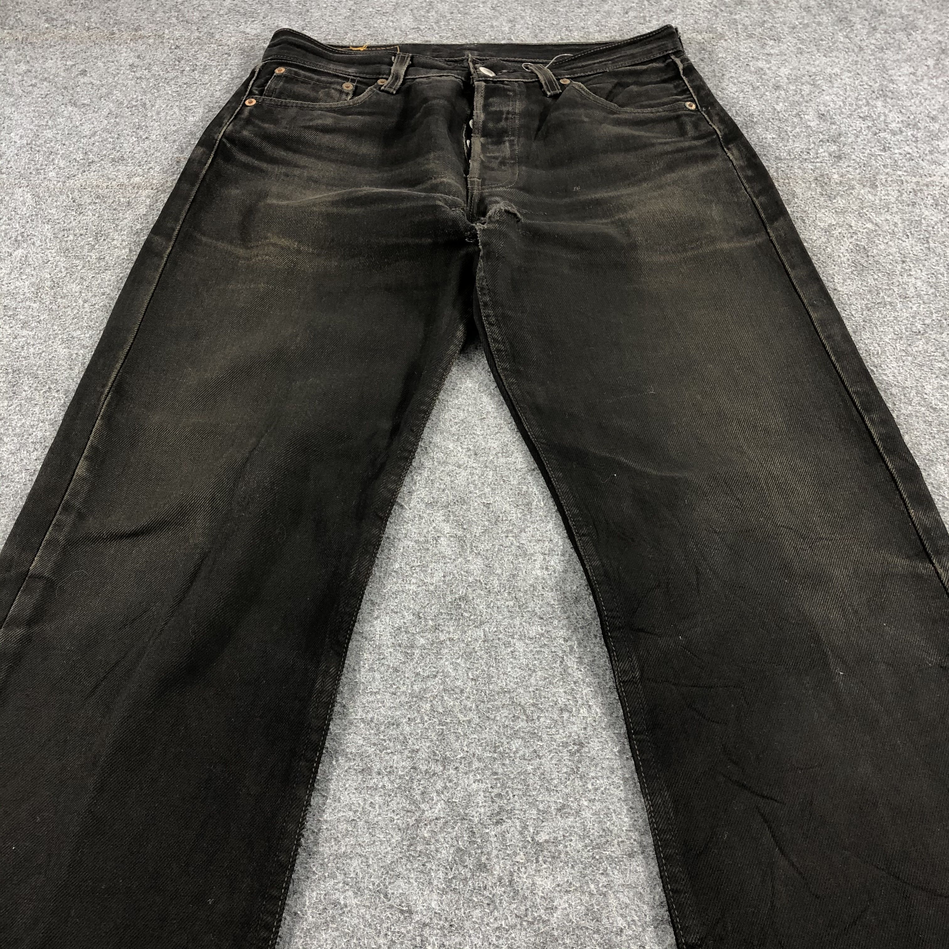 Levi's × Vintage 90s Vintage Distress Levis 501 Jeans-JM1670 Size US 31 - 3 Thumbnail