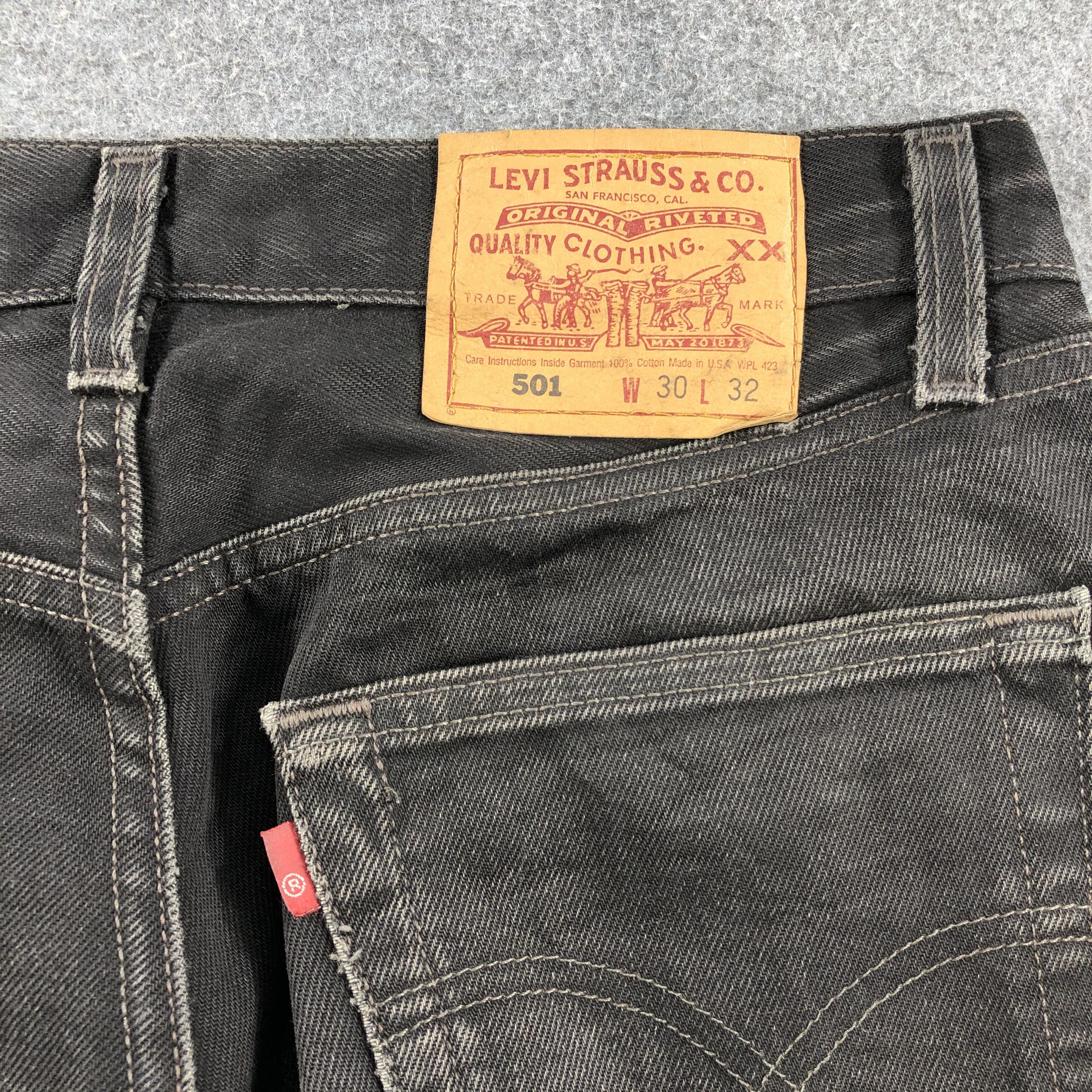 Levi's × Vintage 90s Vintage Distress Levis 501 Jeans-JM1670 Size US 31 - 10 Thumbnail