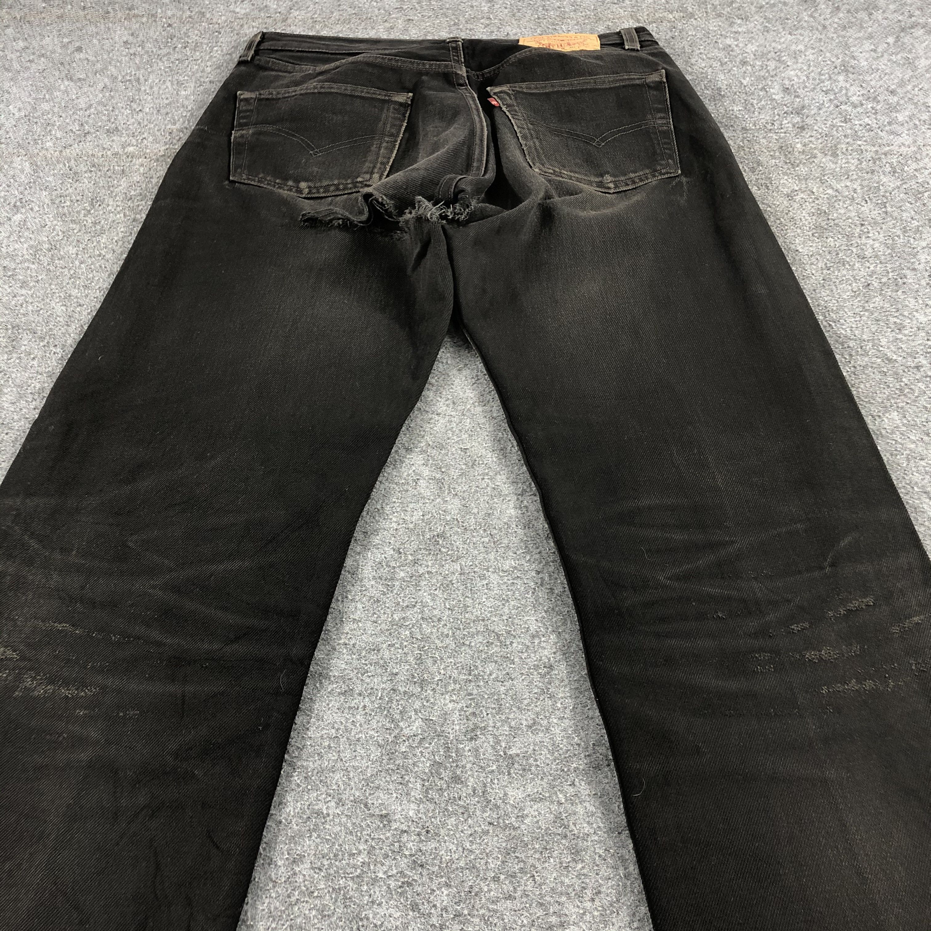 Levi's × Vintage 90s Vintage Distress Levis 501 Jeans-JM1670 Size US 31 - 4 Thumbnail