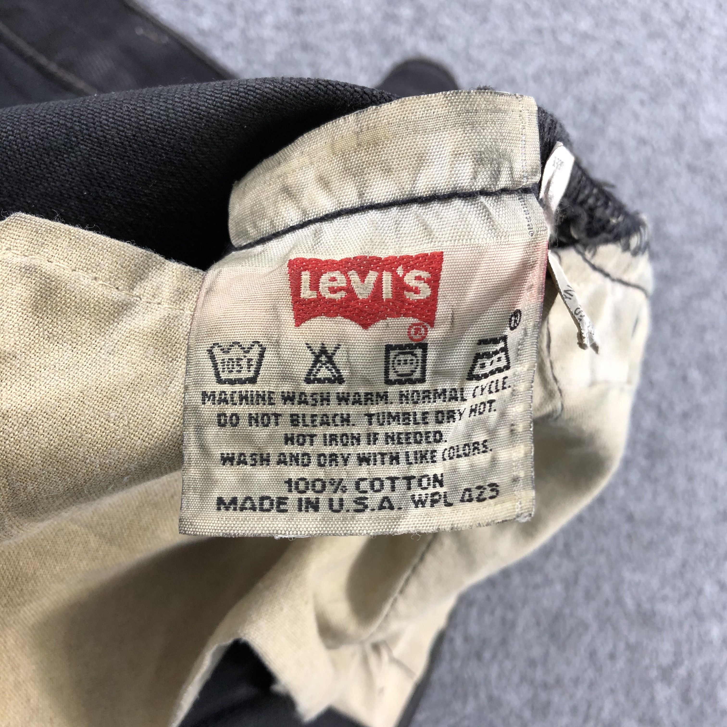 Levi's × Vintage 90s Vintage Distress Levis 501 Jeans-JM1670 Size US 31 - 6 Thumbnail