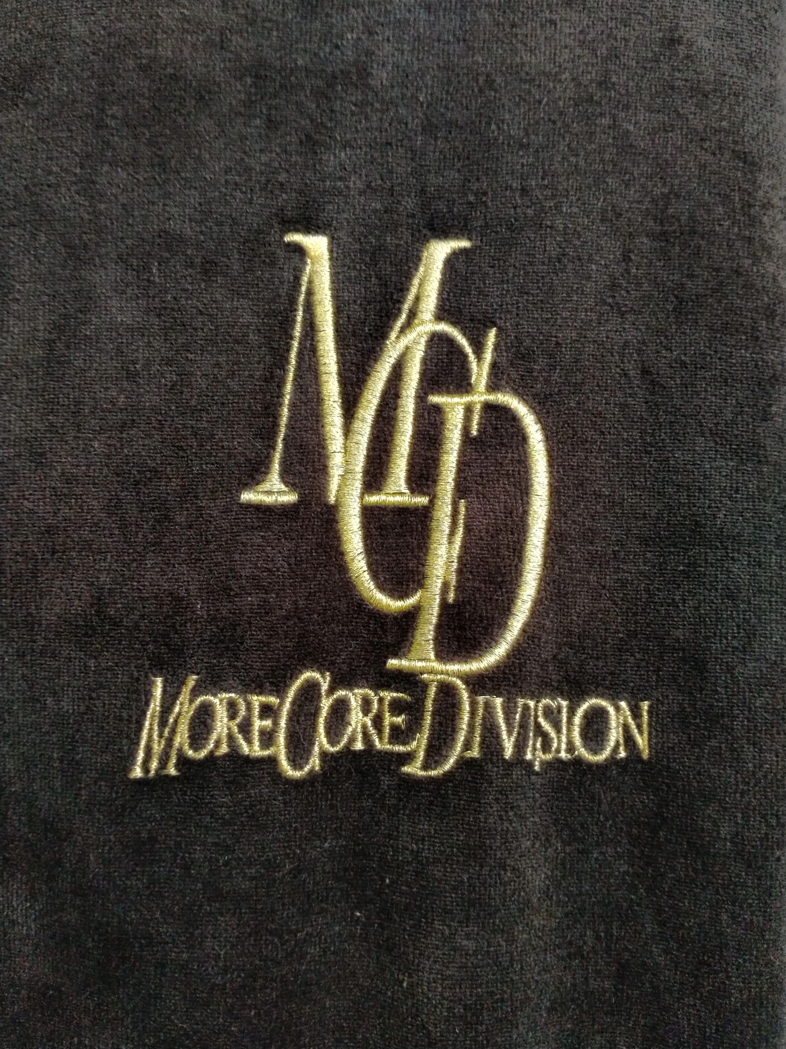 Japanese Brand MCD Full Face Black Velvet Hoodie Size US S / EU 44-46 / 1 - 4 Thumbnail