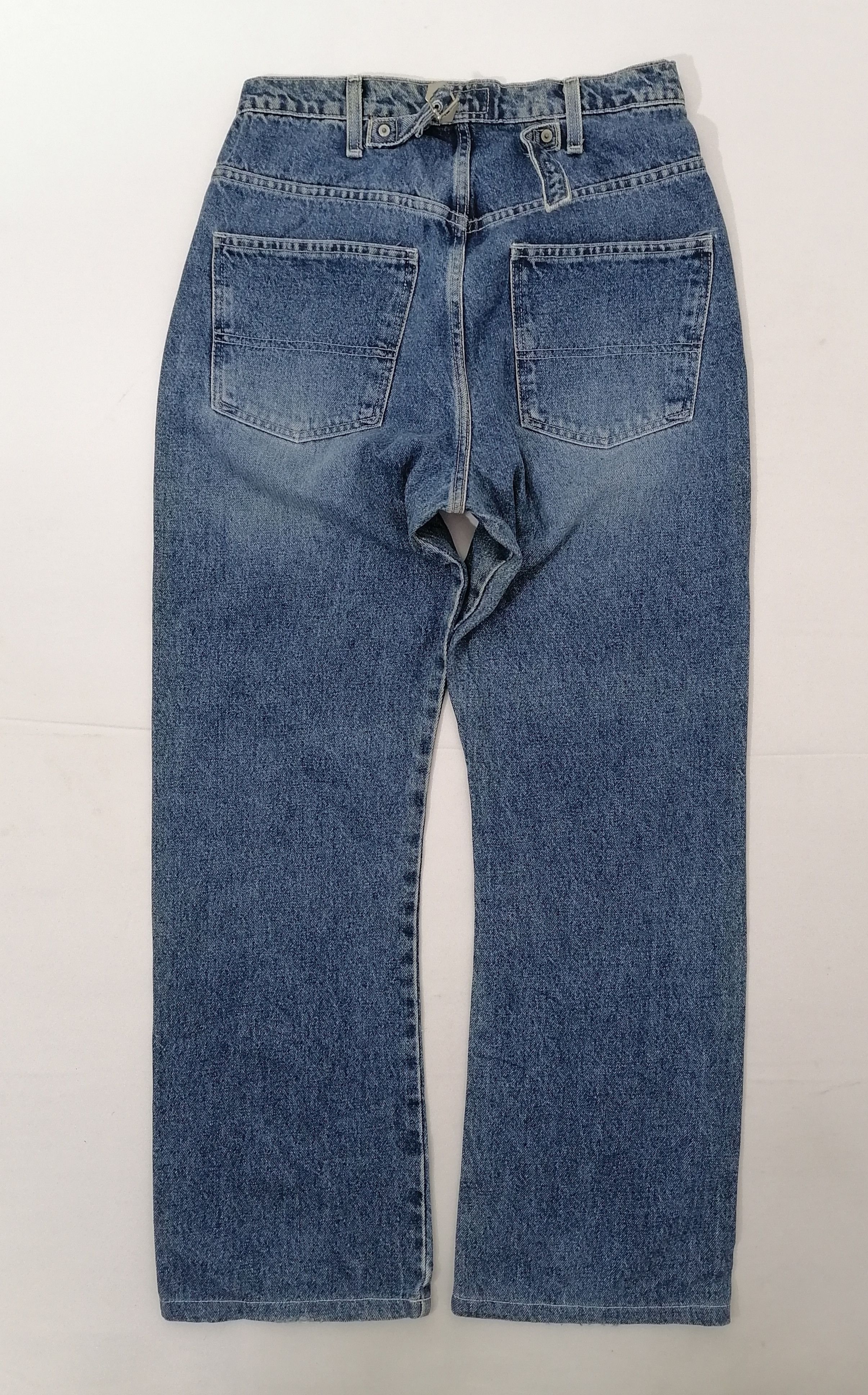 Polo Ralph Lauren Polo Ralph Lauren Buckle Fly Button Denim Jeans Size US 32 / EU 48 - 2 Thumbnail