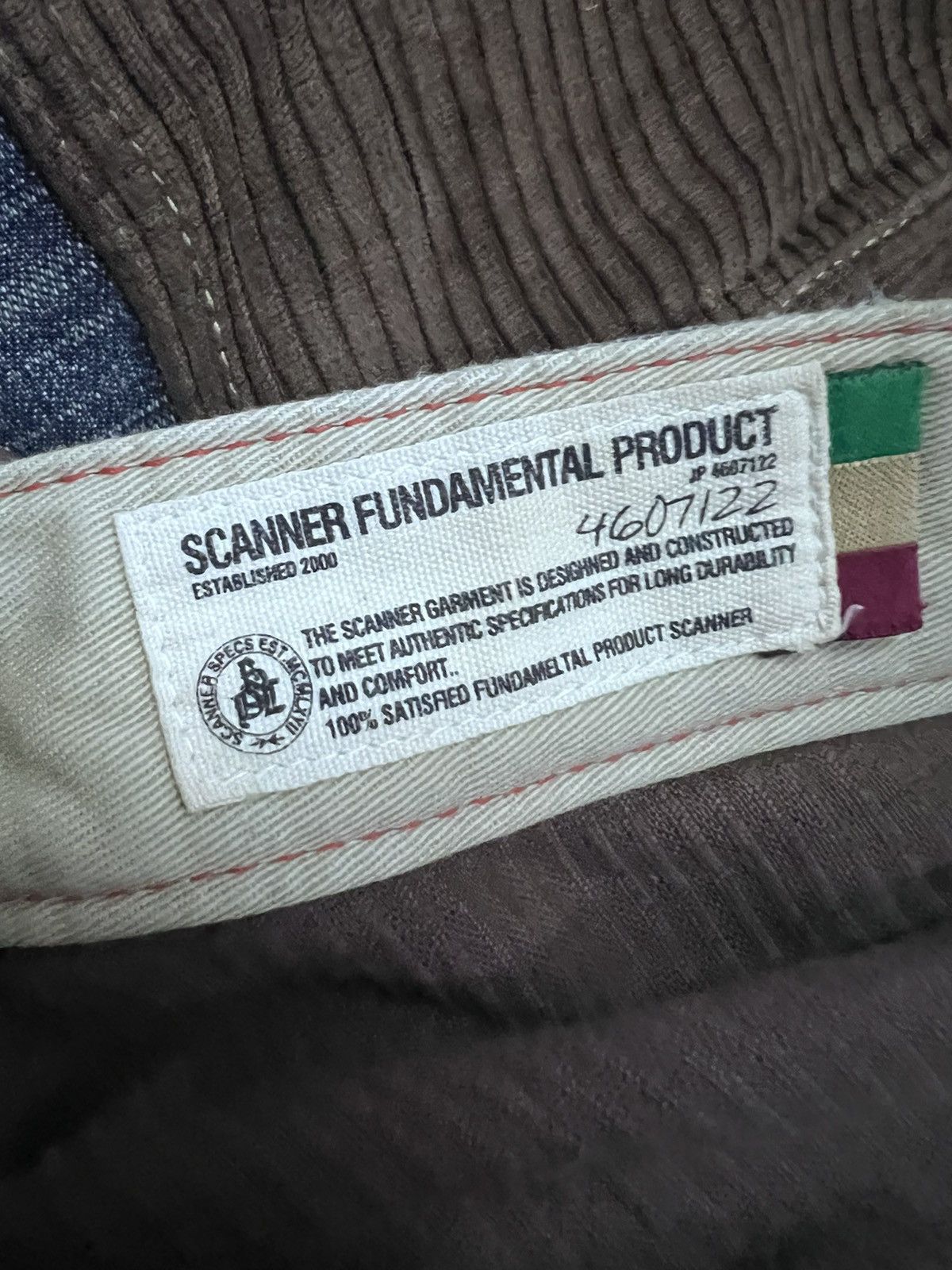 Japanese Brand RARE🔥 JAPANESE BRAND SCANNER DISTRESSED INSPIRED KAPITAL Size US 36 / EU 52 - 8 Thumbnail