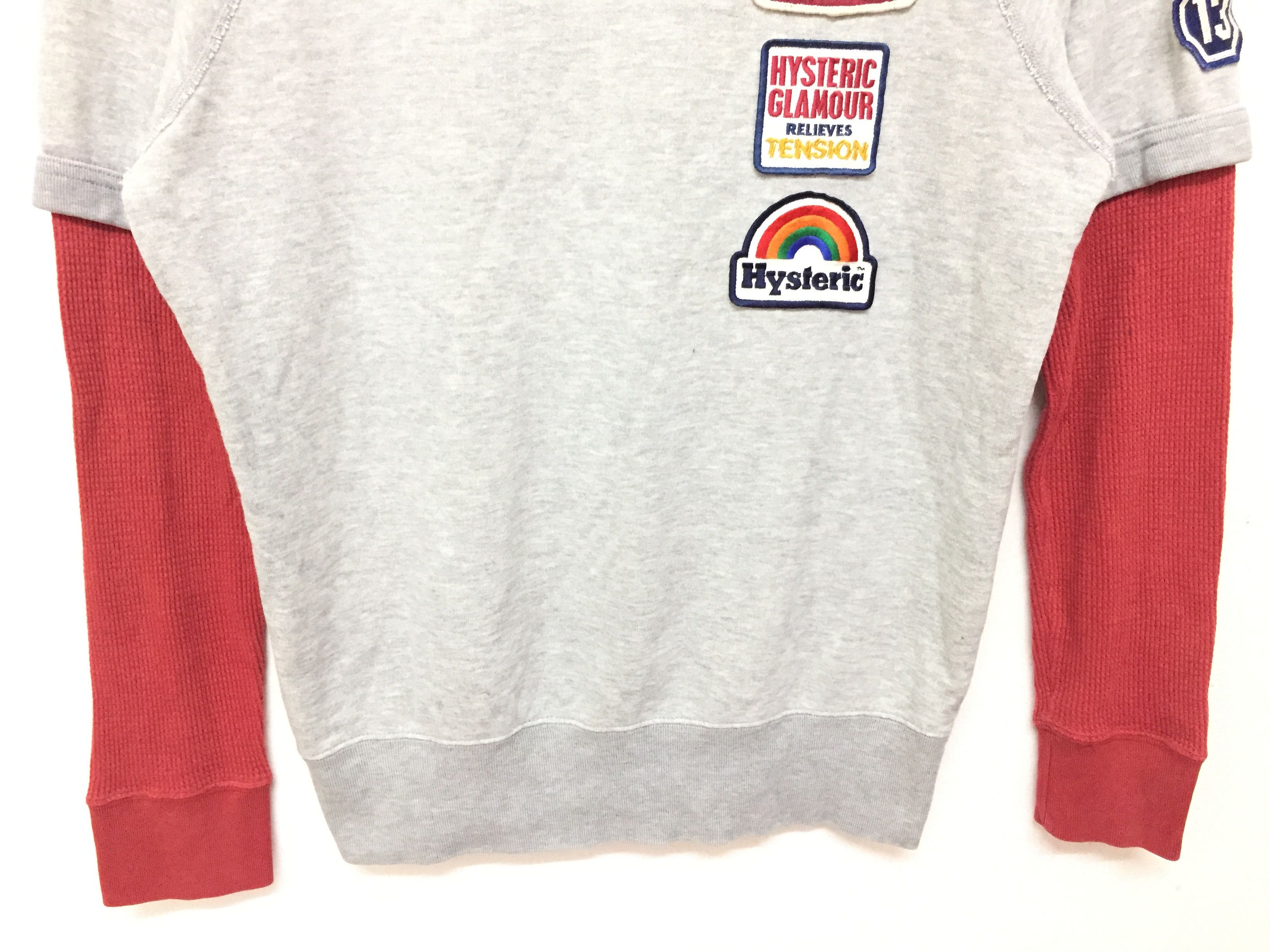Hysteric Glamour 1990s Groupie patch logo sweatshirt Size US XS / EU 42 / 0 - 4 Thumbnail