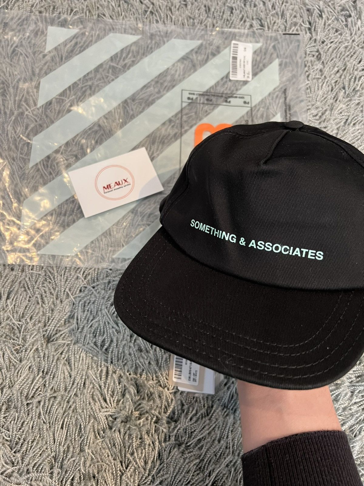 Off-White OFF-WHITE S&A Something and associates hat cap bnwt O/S new Size ONE SIZE - 2 Thumbnail
