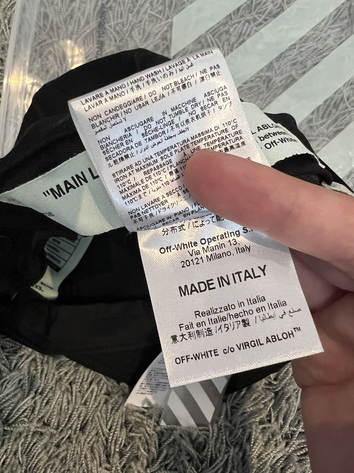 Off-White OFF-WHITE S&A Something and associates hat cap bnwt O/S new Size ONE SIZE - 11 Thumbnail
