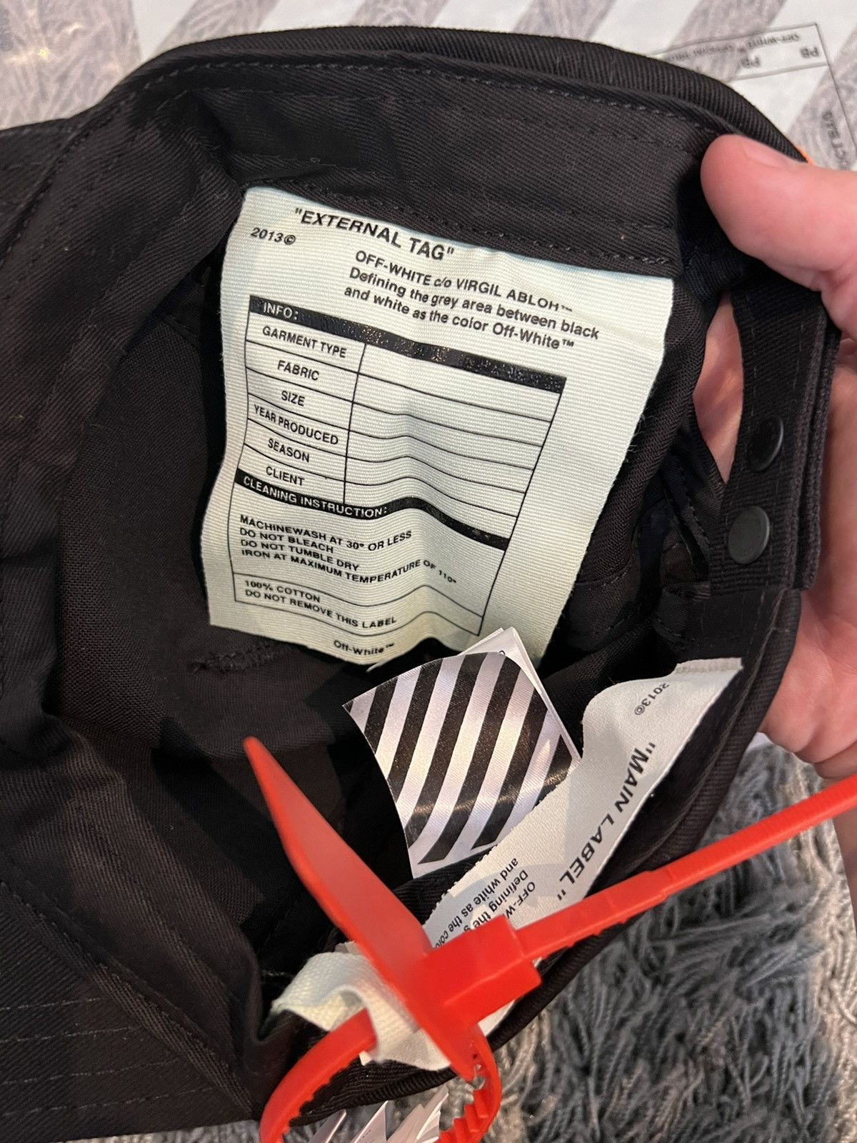 Off-White OFF-WHITE S&A Something and associates hat cap bnwt O/S new Size ONE SIZE - 6 Thumbnail