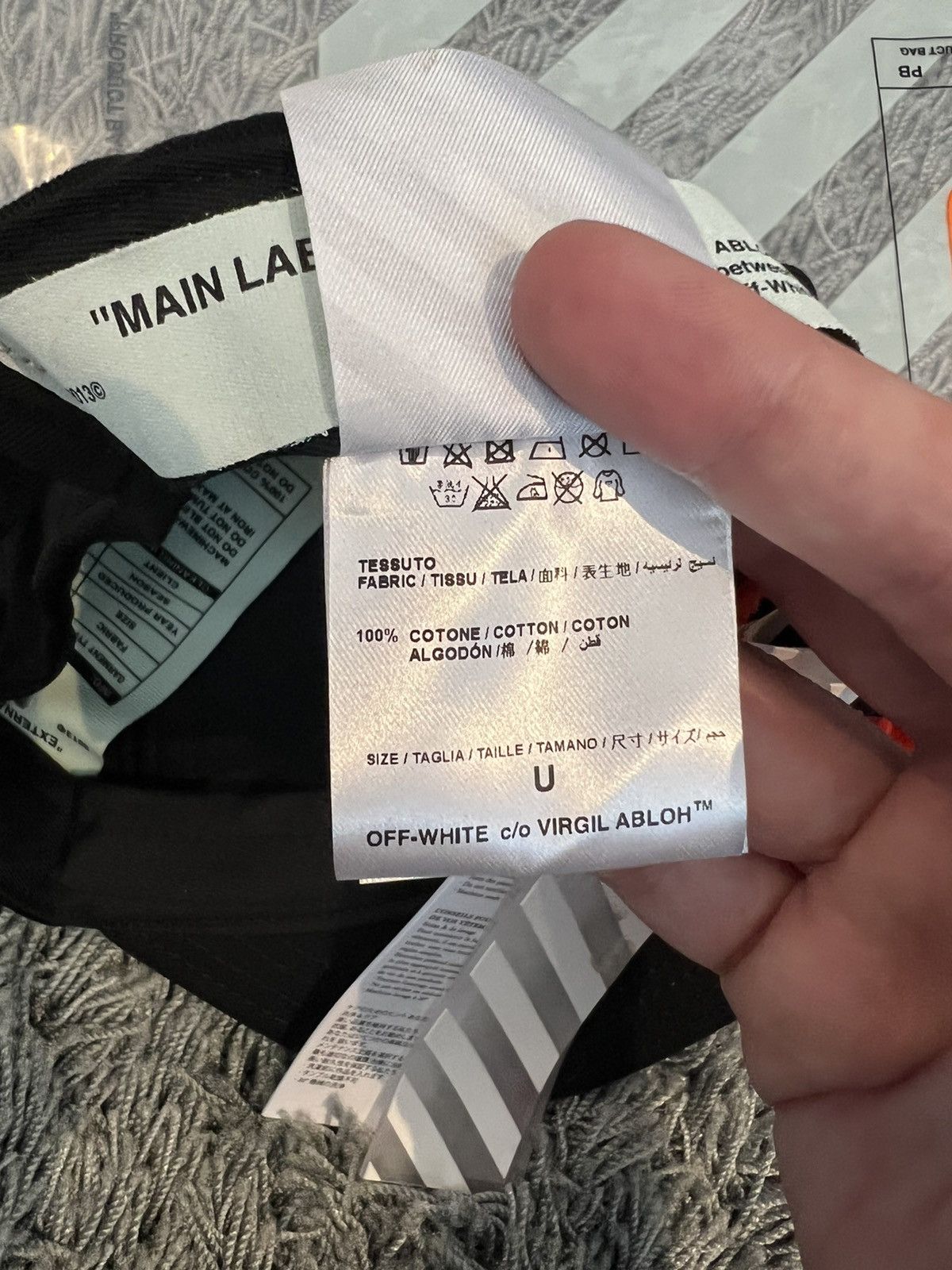 Off-White OFF-WHITE S&A Something and associates hat cap bnwt O/S new Size ONE SIZE - 10 Thumbnail