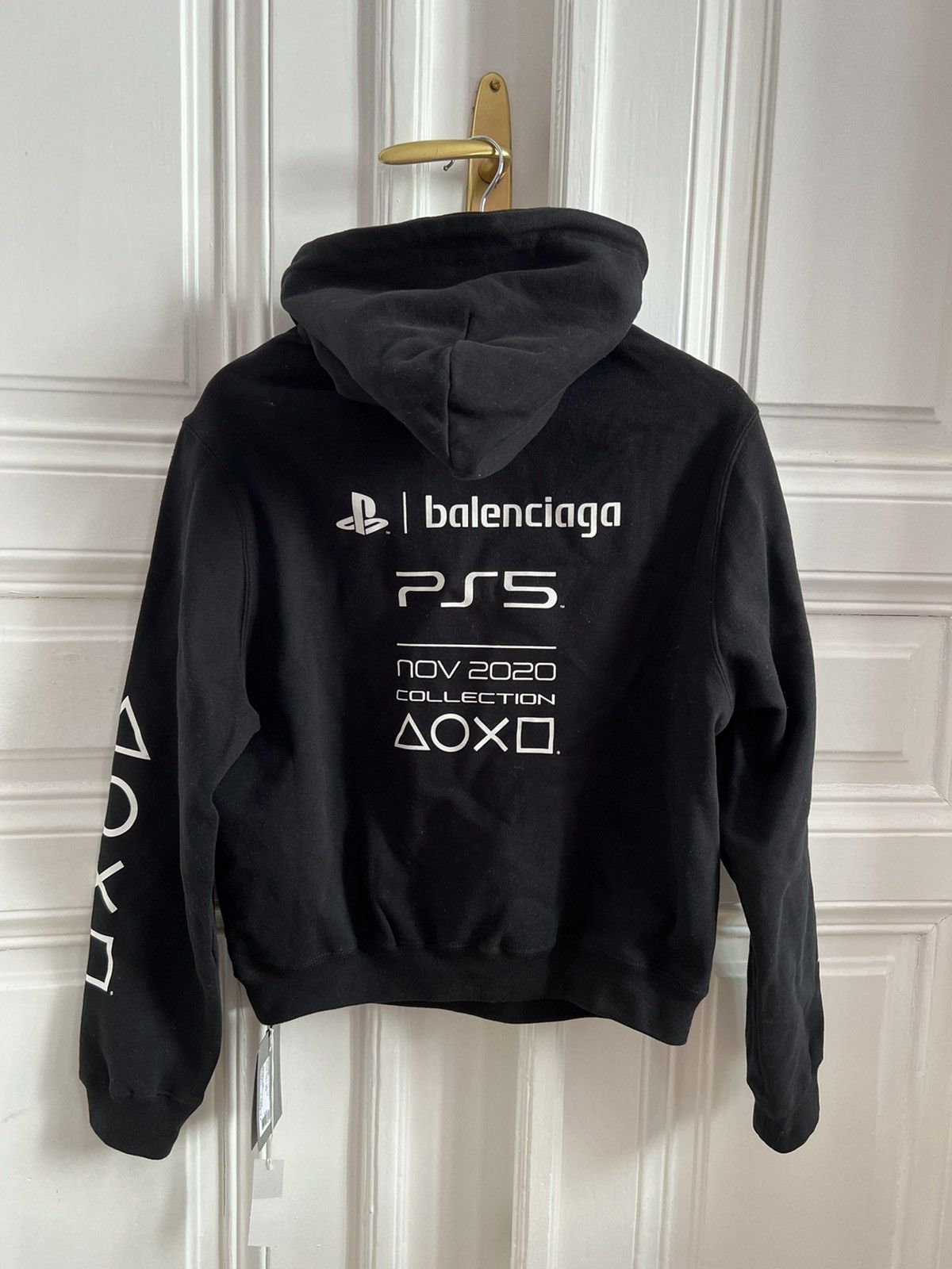 Balenciaga PlayStation Hoodie Size US L / EU 52-54 / 3 - 8 Thumbnail