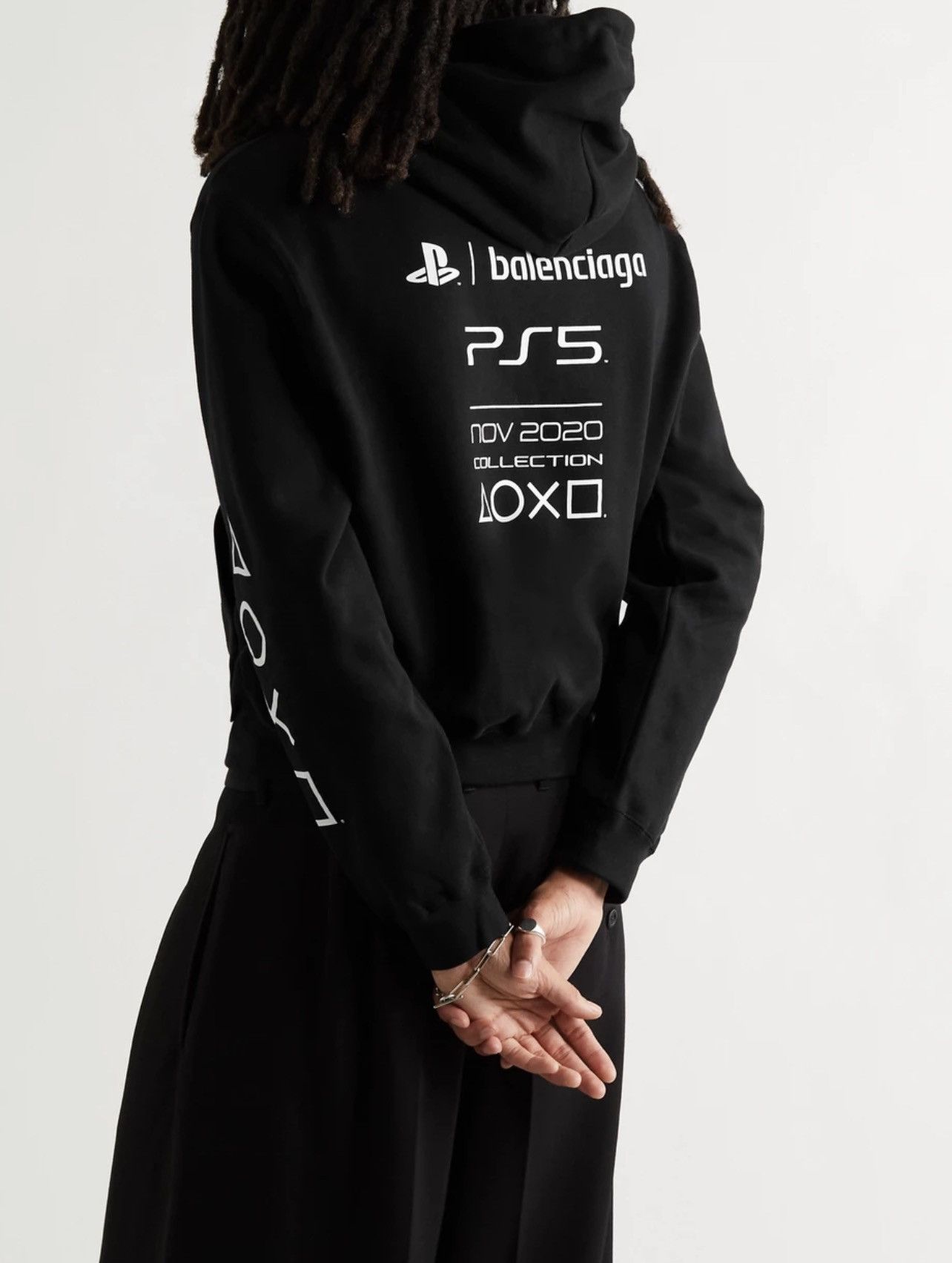 Balenciaga PlayStation Hoodie Size US L / EU 52-54 / 3 - 4 Thumbnail