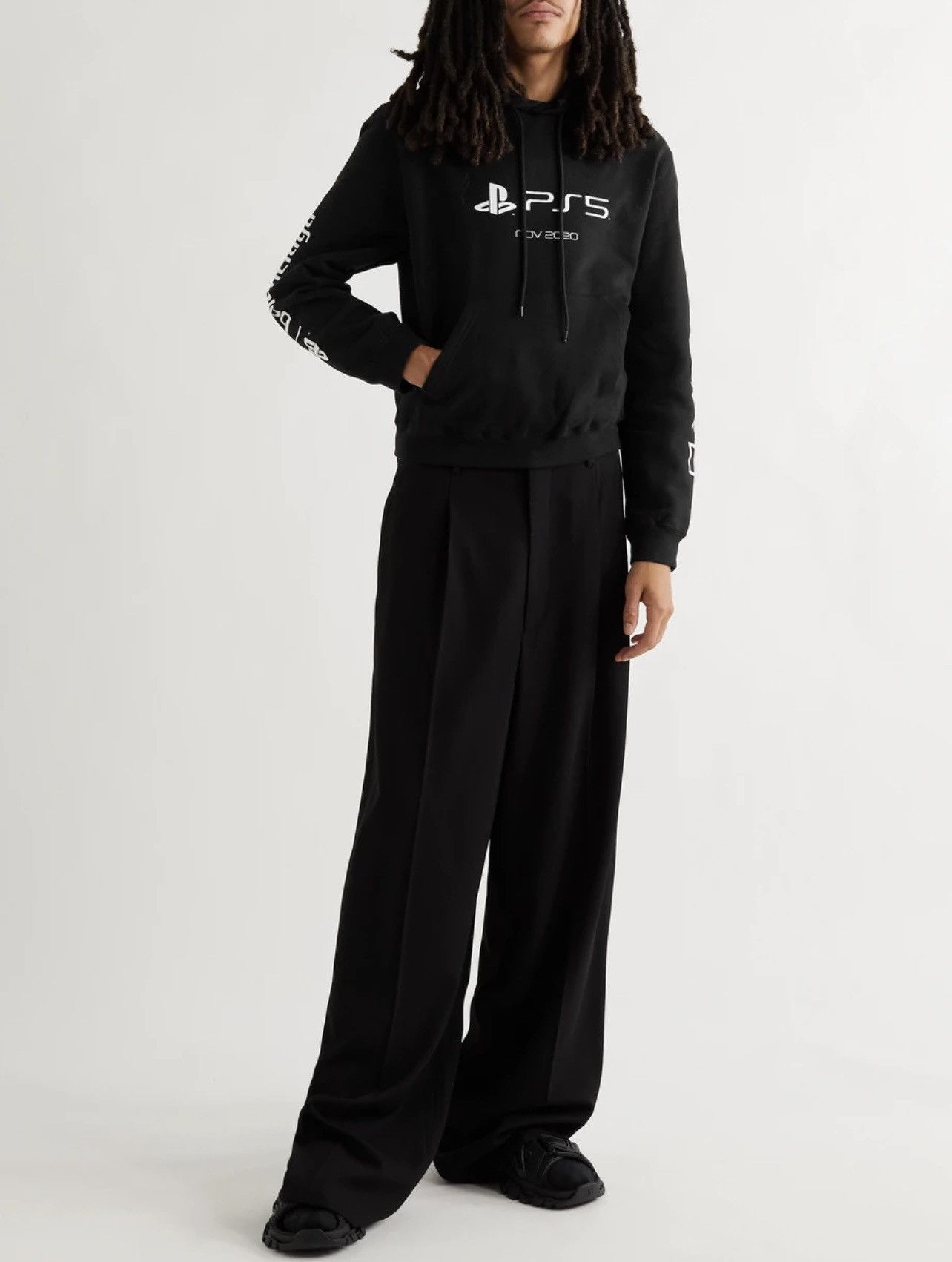 Balenciaga PlayStation Hoodie Size US L / EU 52-54 / 3 - 3 Thumbnail