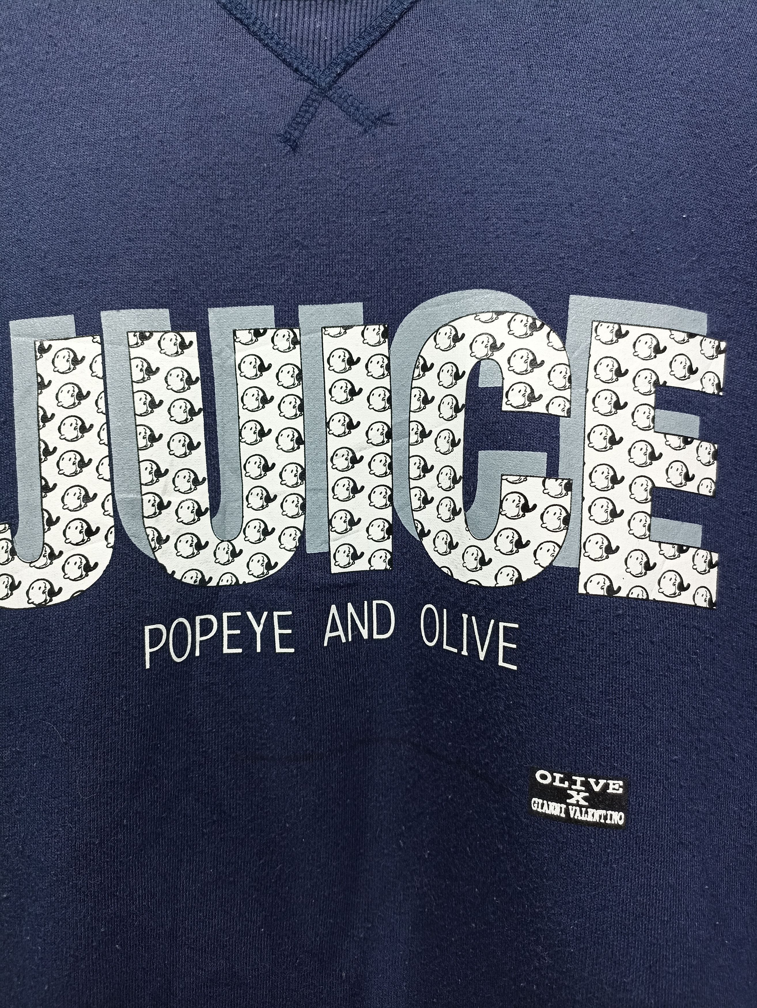 Designer × Japanese Brand Valentino x Olive Popeye Sweatshirts Size L / US 10 / IT 46 - 3 Thumbnail