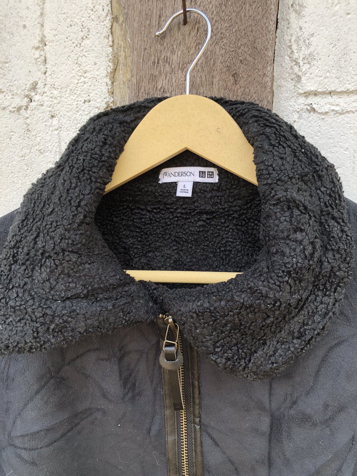 JW Anderson × Uniqlo Jw Anderson Uniqlo Shearling Jacket wool Size L / US 10 / IT 46 - 5 Thumbnail