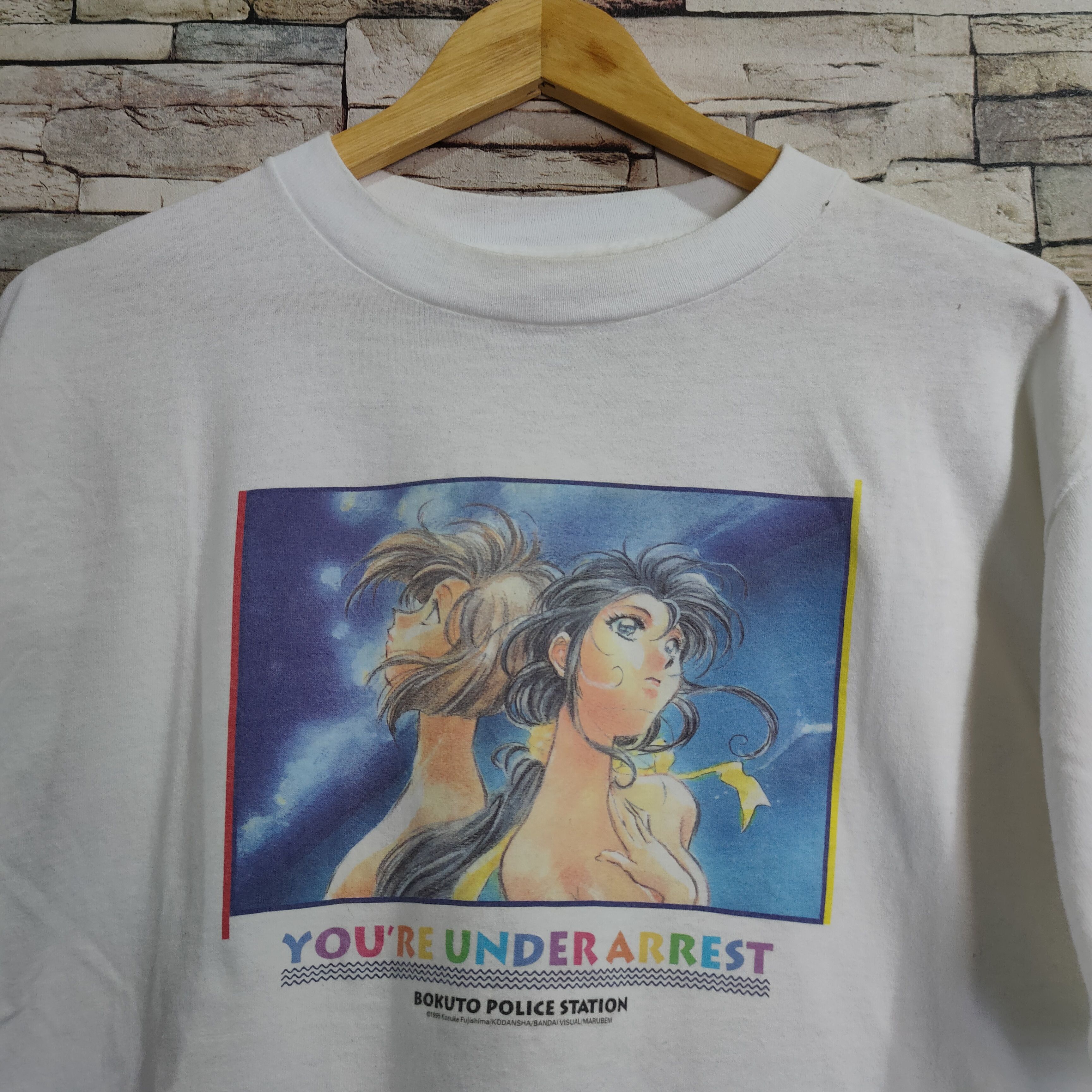 Vintage Vintage Anime 1995 You're Under Arrest Size US L / EU 52-54 / 3 - 1 Thumbnail