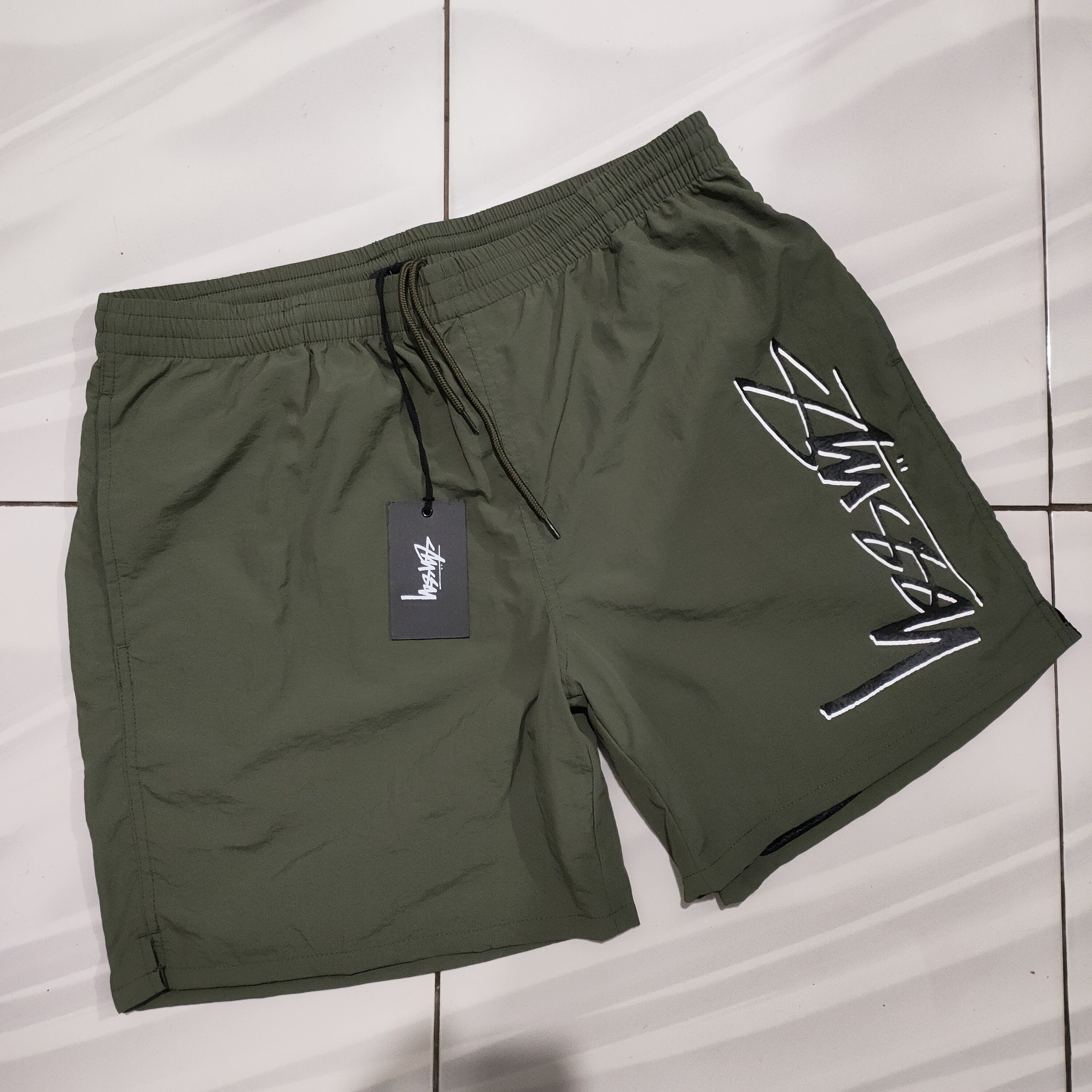 Stussy SCRIPT TRACK SHORT