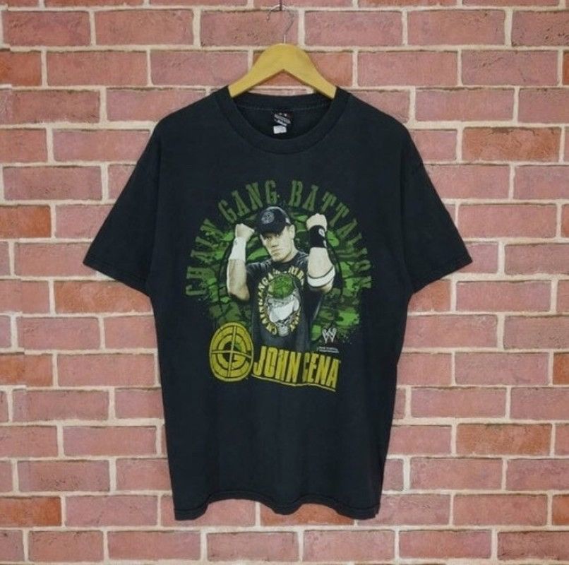 Rap Tees Vintage John Cena Wrestler American Actor Rap Tee Shirt Size US L / EU 52-54 / 3 - 1 Thumbnail