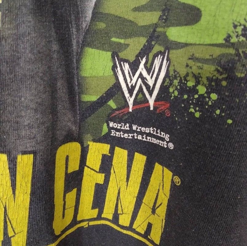 Rap Tees Vintage John Cena Wrestler American Actor Rap Tee Shirt Size US L / EU 52-54 / 3 - 5 Thumbnail