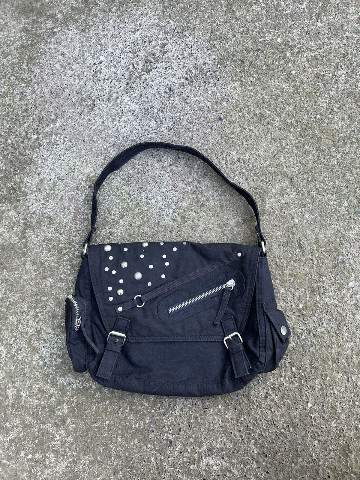 Japanese Brand Vintage Multi Pocket Avant Garde Bag Utility Punk Size ONE SIZE - 2 Thumbnail
