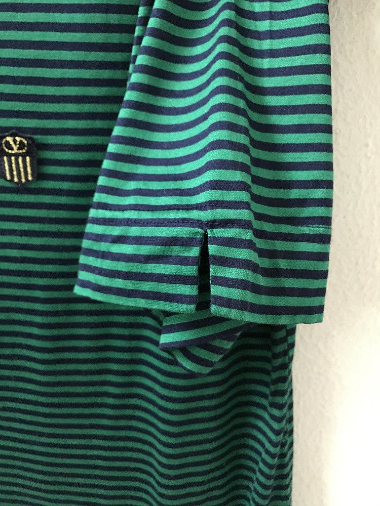 Valentino Valentino Garavani Sports Made in Italy Striped Polo Shirt Size US M / EU 48-50 / 2 - 4 Thumbnail
