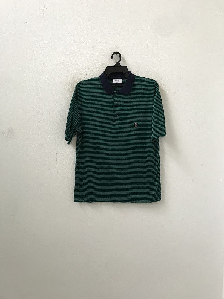 Valentino Valentino Garavani Sports Made in Italy Striped Polo Shirt Size US M / EU 48-50 / 2 - 2 Thumbnail