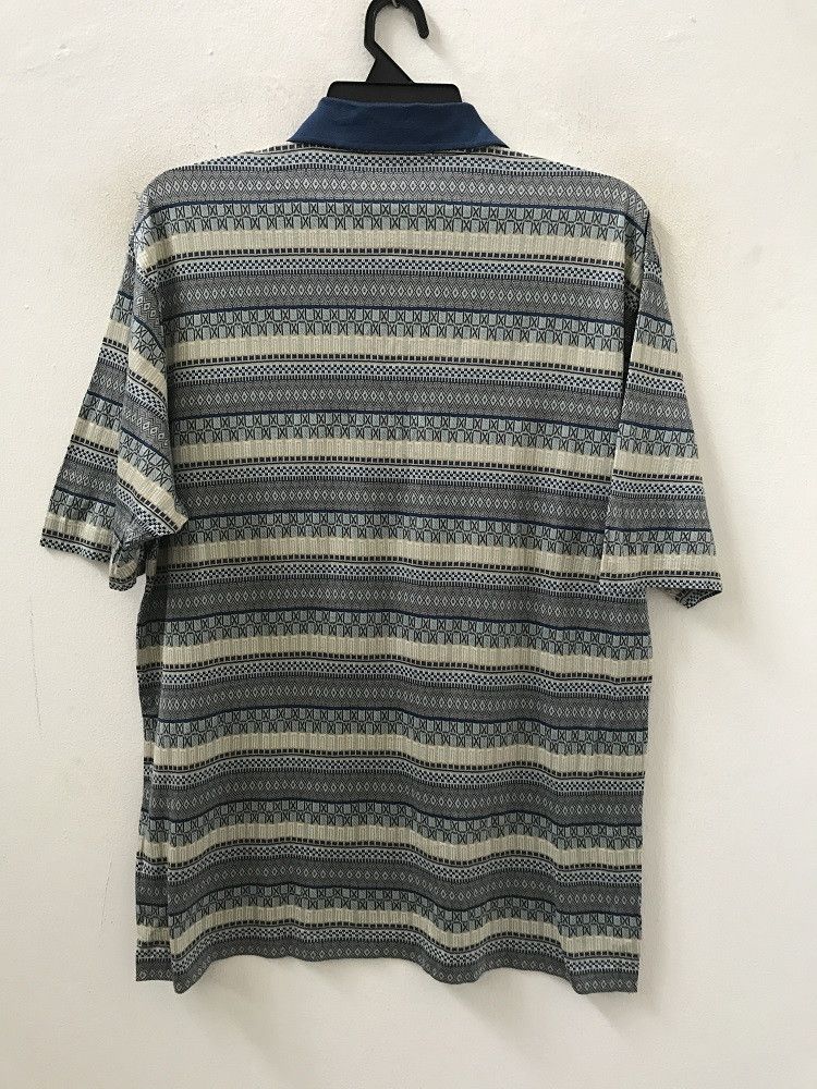 Lanvin LANVIN PARIS Made in Italy Striped Polo Shirt Size US L / EU 52-54 / 3 - 6 Thumbnail