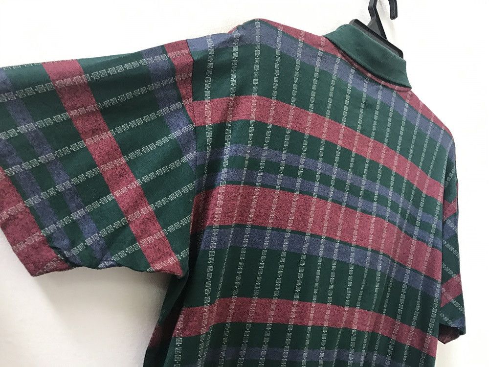 Bally Bally Made in Italy Border Striped Soft Cotton Polo Shirt Size US M / EU 48-50 / 2 - 6 Thumbnail