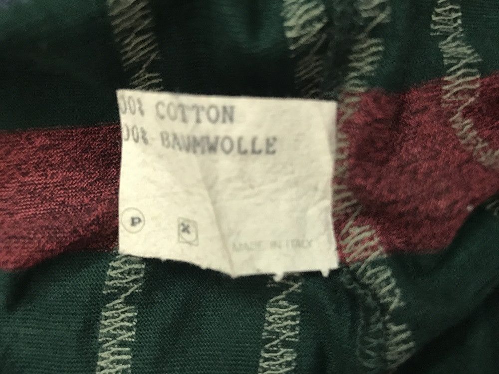 Bally Bally Made in Italy Border Striped Soft Cotton Polo Shirt Size US M / EU 48-50 / 2 - 9 Thumbnail