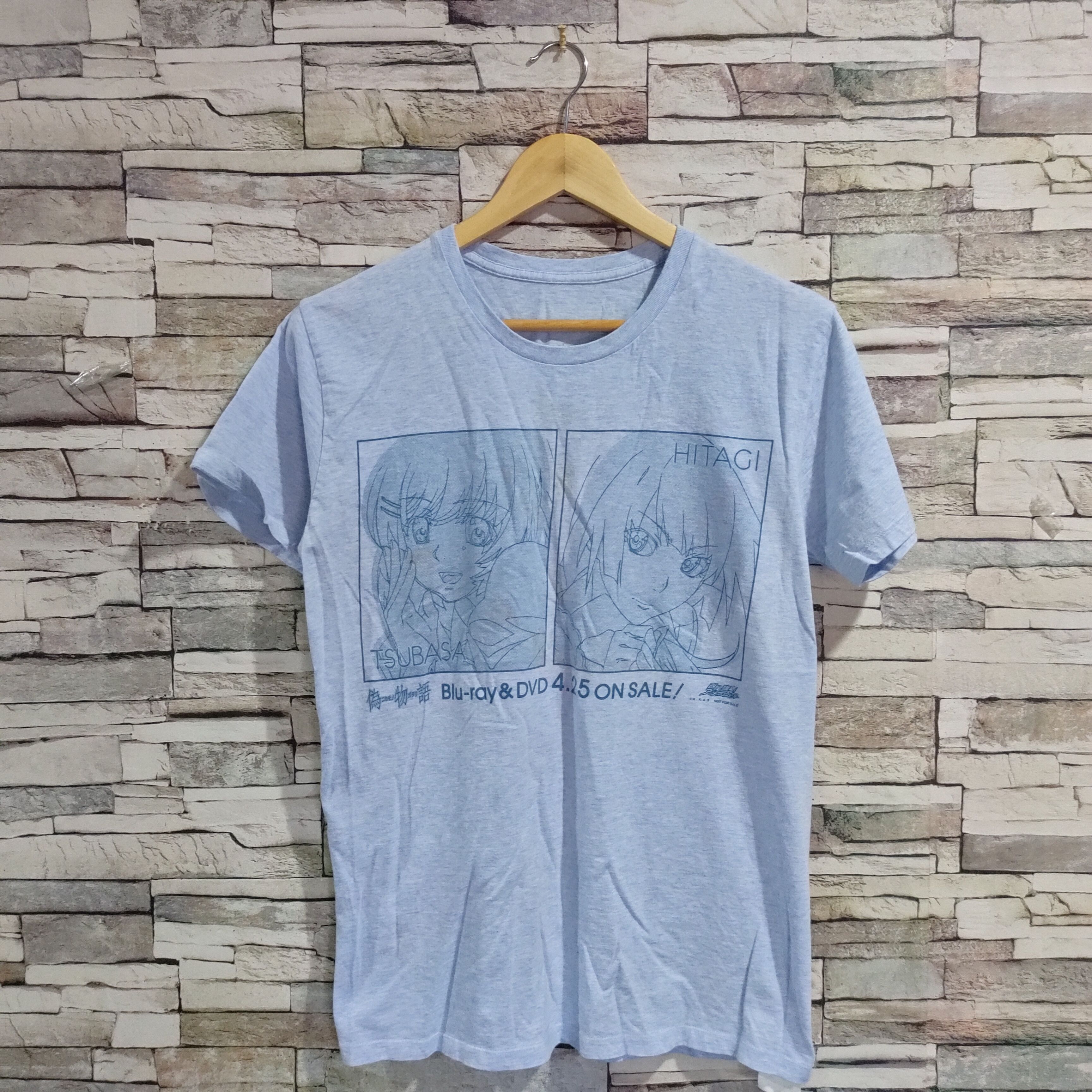 Anime × Japanese Brand Anime Monogatari Promo T-shirt Size US M / EU 48-50 / 2 - 2 Thumbnail
