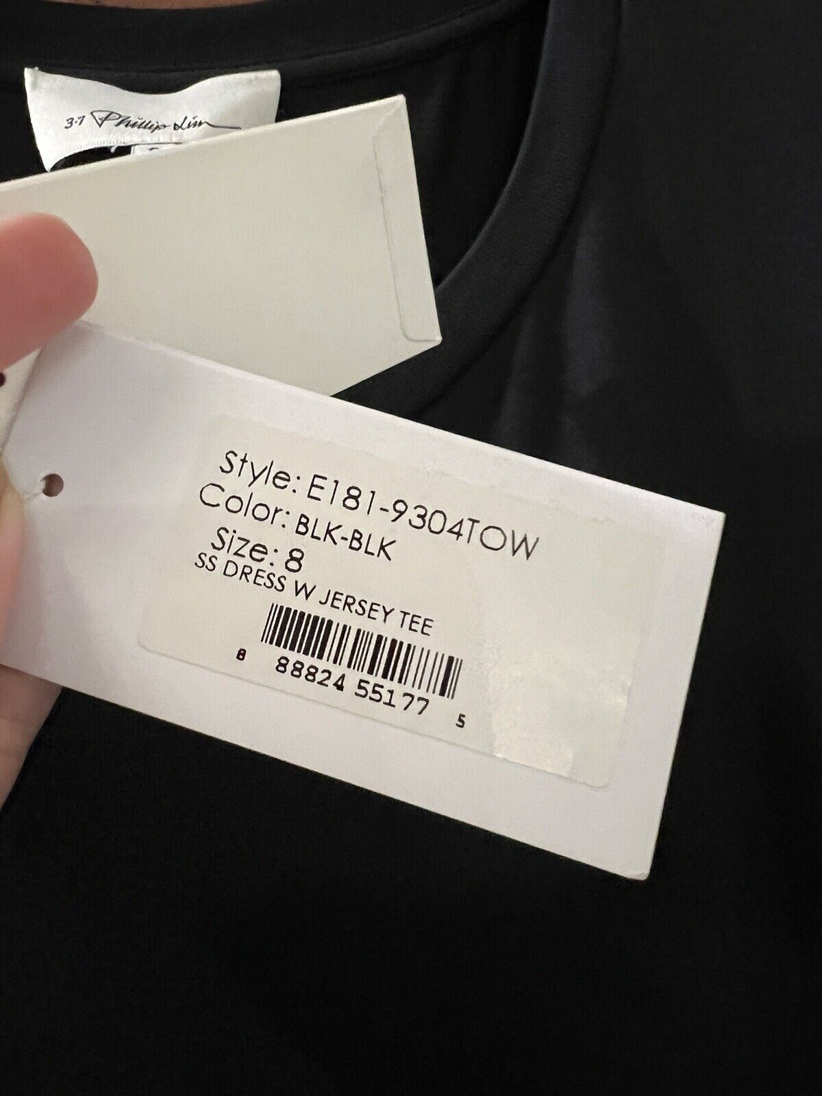 3.1 Phillip Lim 3.1 Phillip Lim Black Dress Size 8 S/M Size M / US 6-8 / IT 42-44 - 7 Thumbnail
