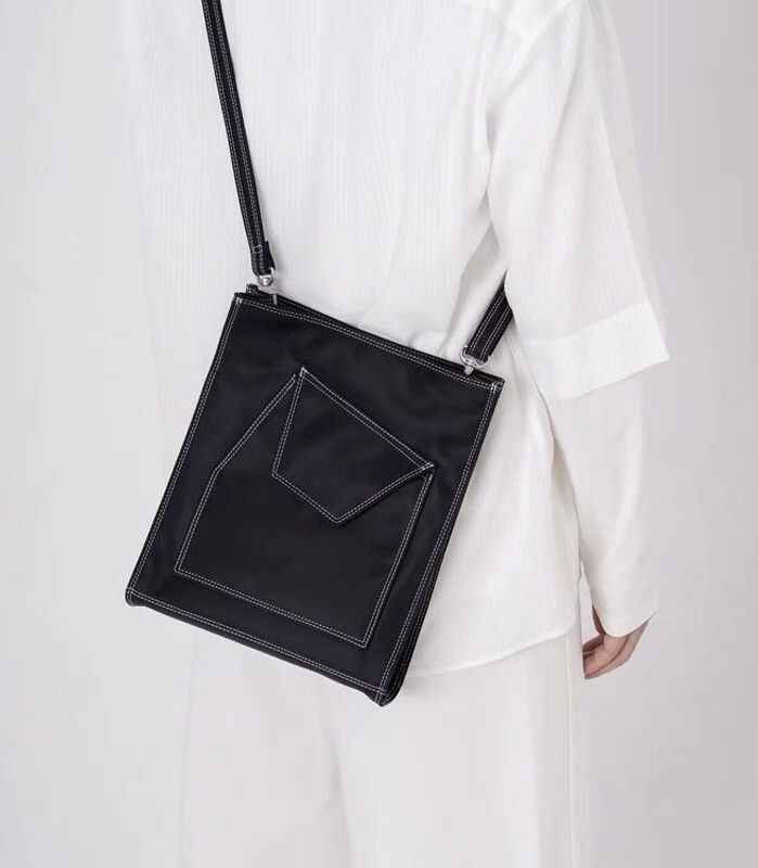 Japanese Brand Korean fashion black nylon crossbody bag shoulder bag Size ONE SIZE - 1 Thumbnail