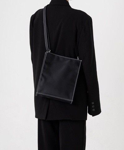 Japanese Brand Korean fashion black nylon crossbody bag shoulder bag Size ONE SIZE - 3 Thumbnail