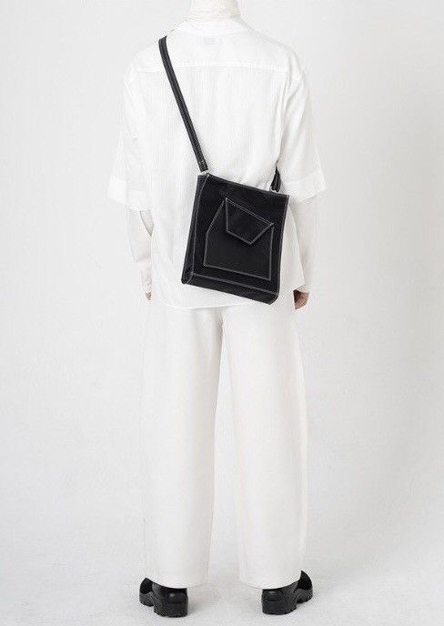 Japanese Brand Korean fashion black nylon crossbody bag shoulder bag Size ONE SIZE - 4 Thumbnail