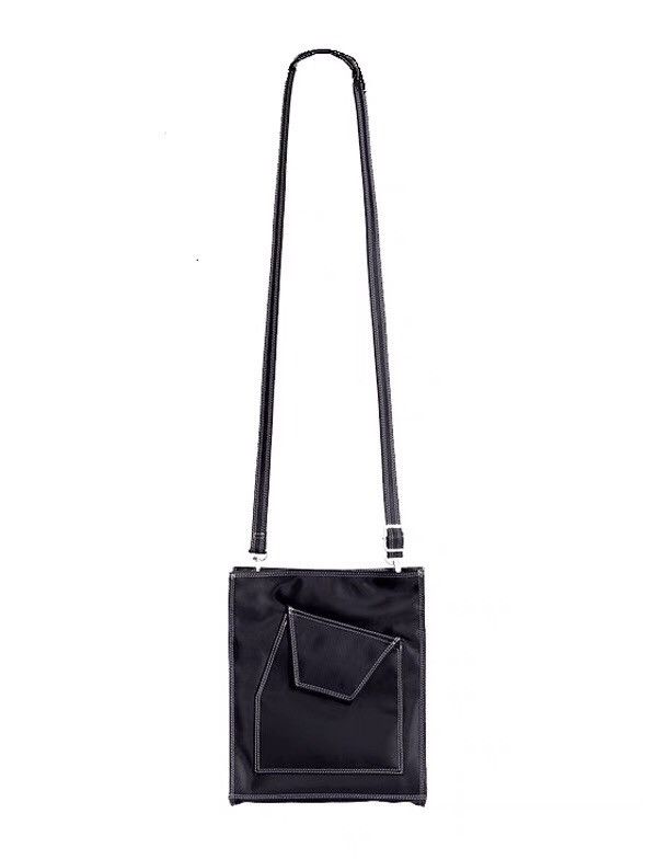 Japanese Brand Korean fashion black nylon crossbody bag shoulder bag Size ONE SIZE - 5 Thumbnail