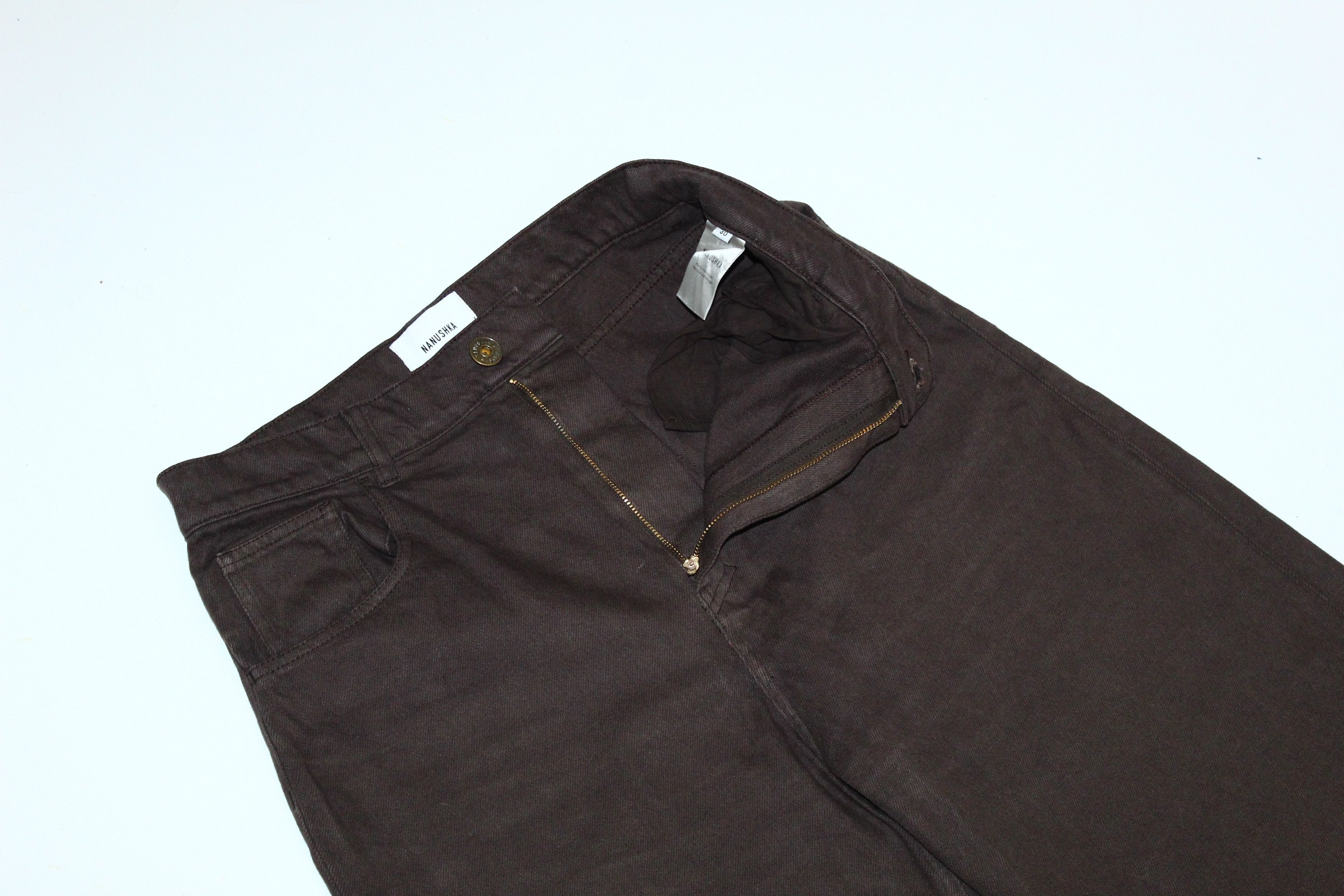 Nanushka Nanushka Organic Cotton Cropped straight-leg jeans Size US 30 / EU 46 - 3 Thumbnail
