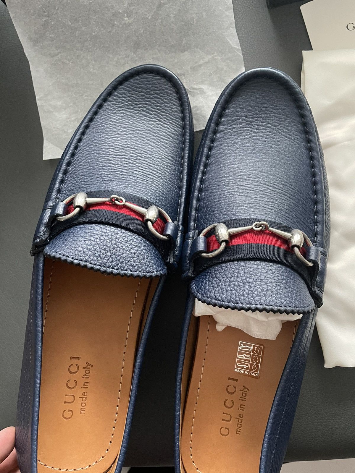 Gucci Iconic BrandNew Runway Classic Horsebit Leather Loafer Shoes Size US 11.5 / EU 44-45 - 13 Thumbnail