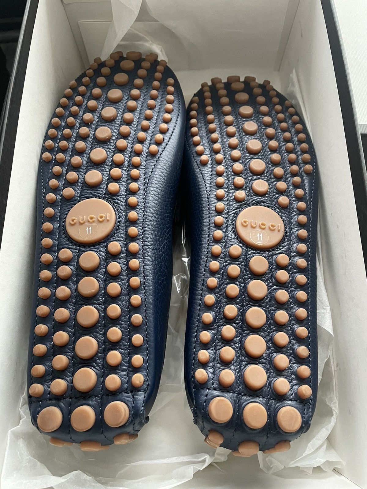 Gucci Iconic BrandNew Runway Classic Horsebit Leather Loafer Shoes Size US 11.5 / EU 44-45 - 6 Thumbnail