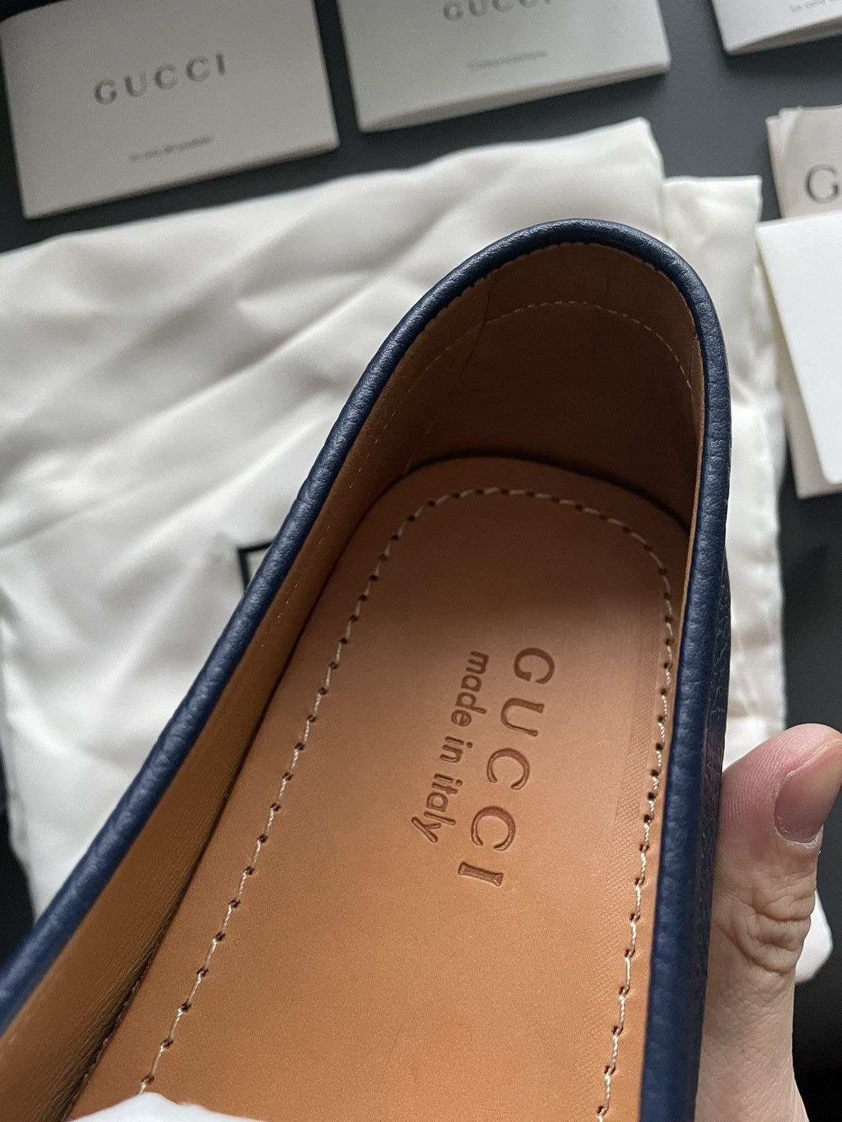 Gucci Iconic BrandNew Runway Classic Horsebit Leather Loafer Shoes Size US 11.5 / EU 44-45 - 7 Thumbnail