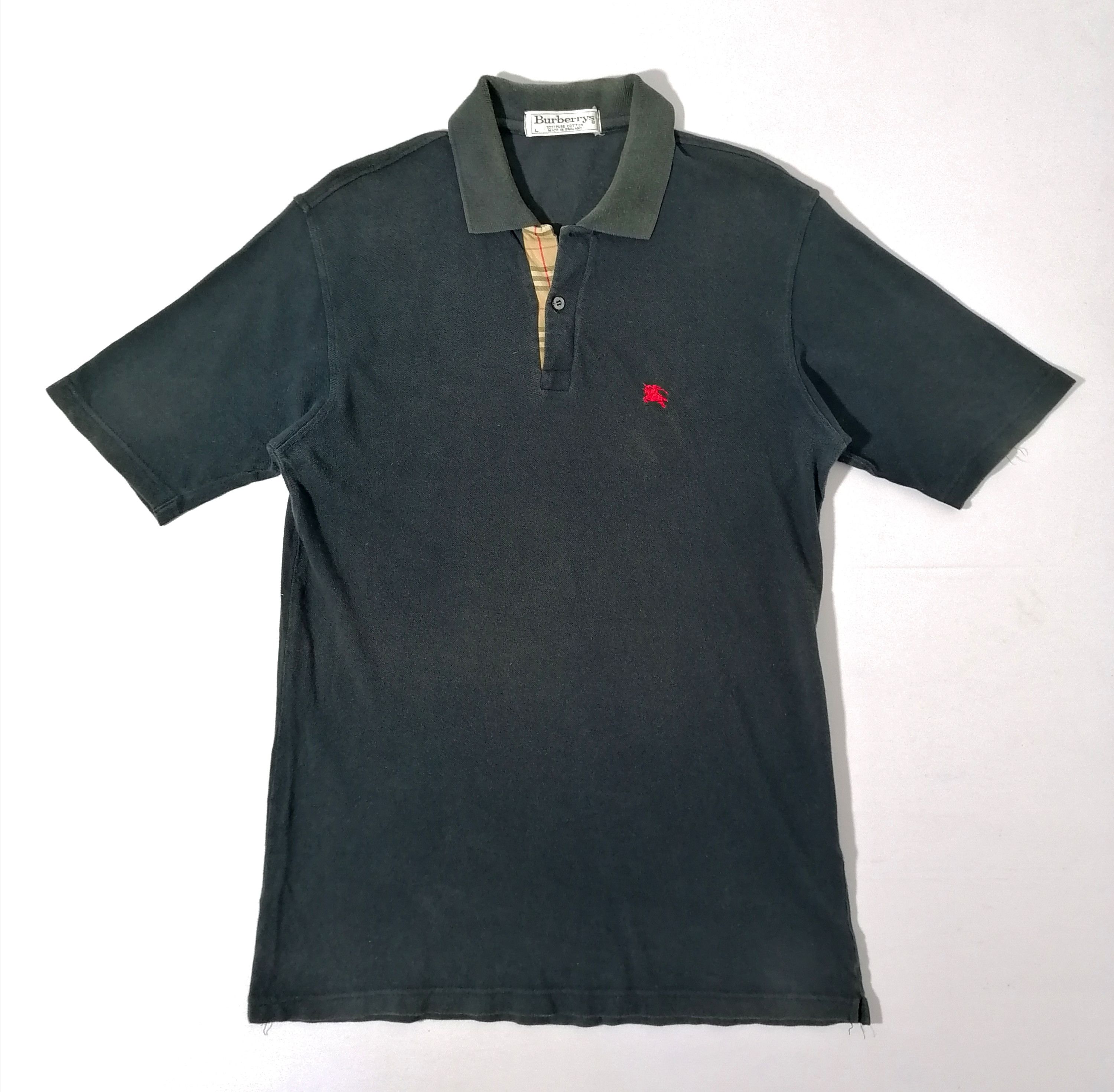 Burberry Burberry's Nova Check Polos Shirt Size US L / EU 52-54 / 3 - 1 Thumbnail