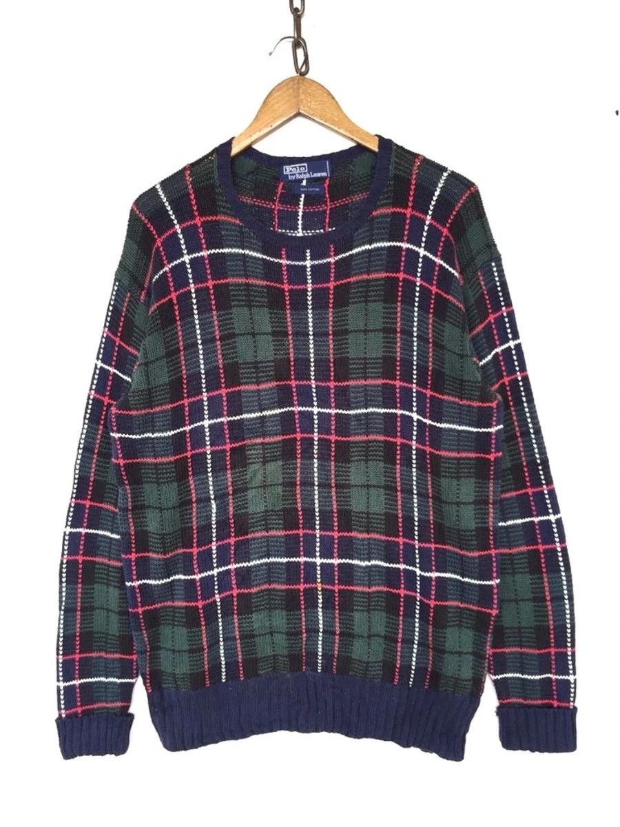 Polo Ralph Lauren × RRL Ralph Lauren × Vintage Vintage Polo Ralph Laurent Tartan Size US L / EU 52-54 / 3 - 1 Thumbnail