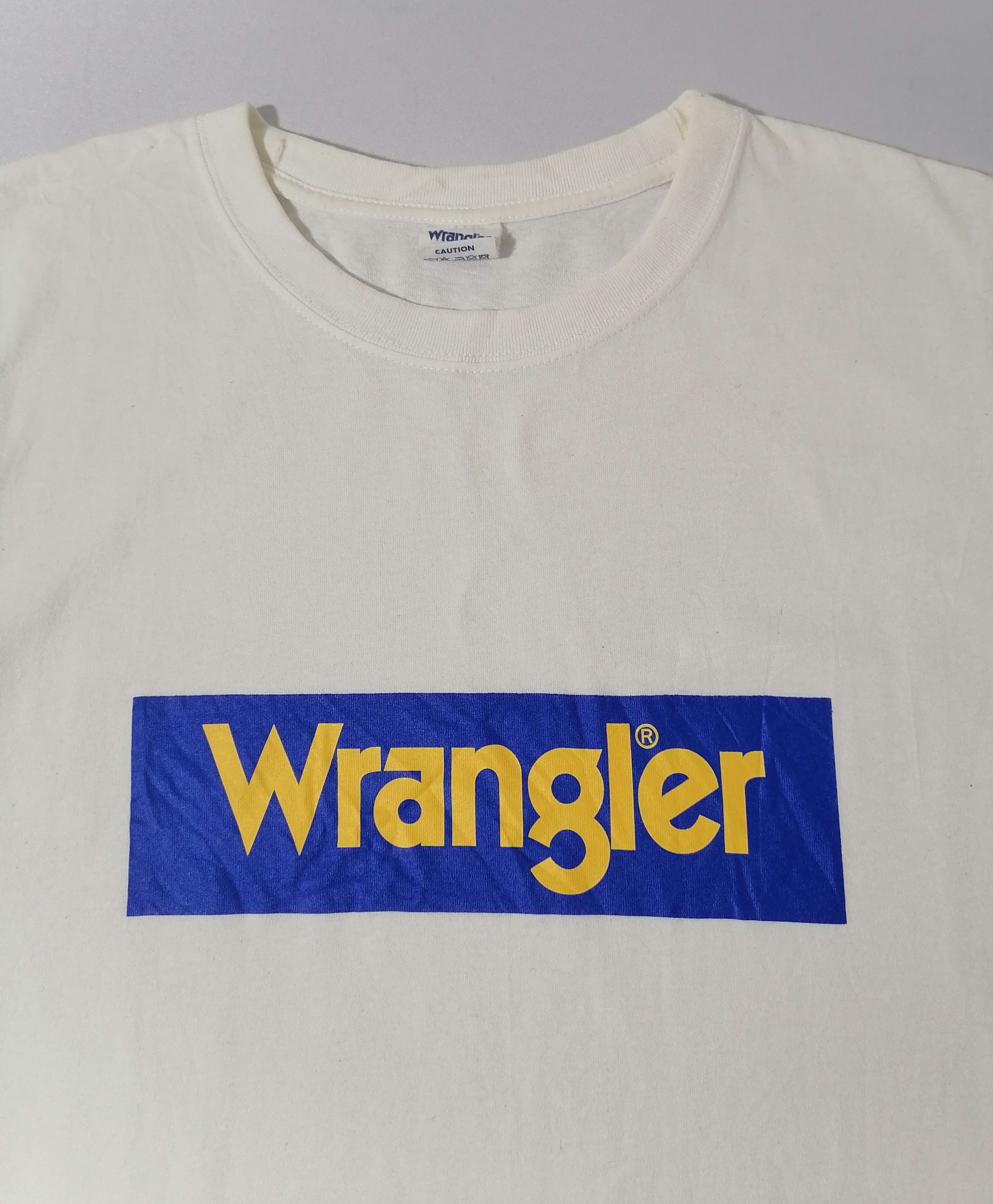 Wrangler Wrangler Box Logo Tee Size US M / EU 48-50 / 2 - 3 Thumbnail