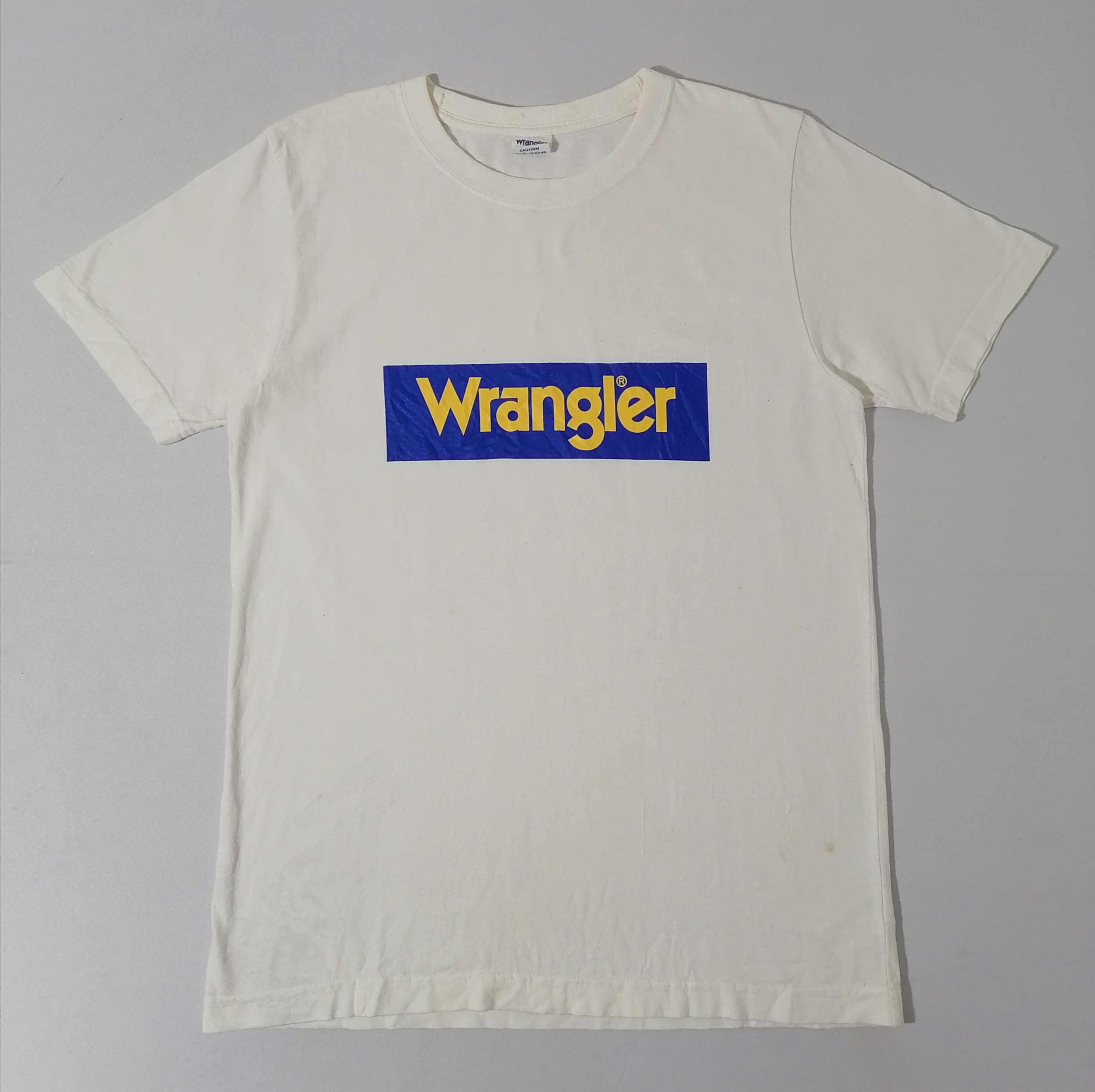 Wrangler Wrangler Box Logo Tee Size US M / EU 48-50 / 2 - 1 Thumbnail