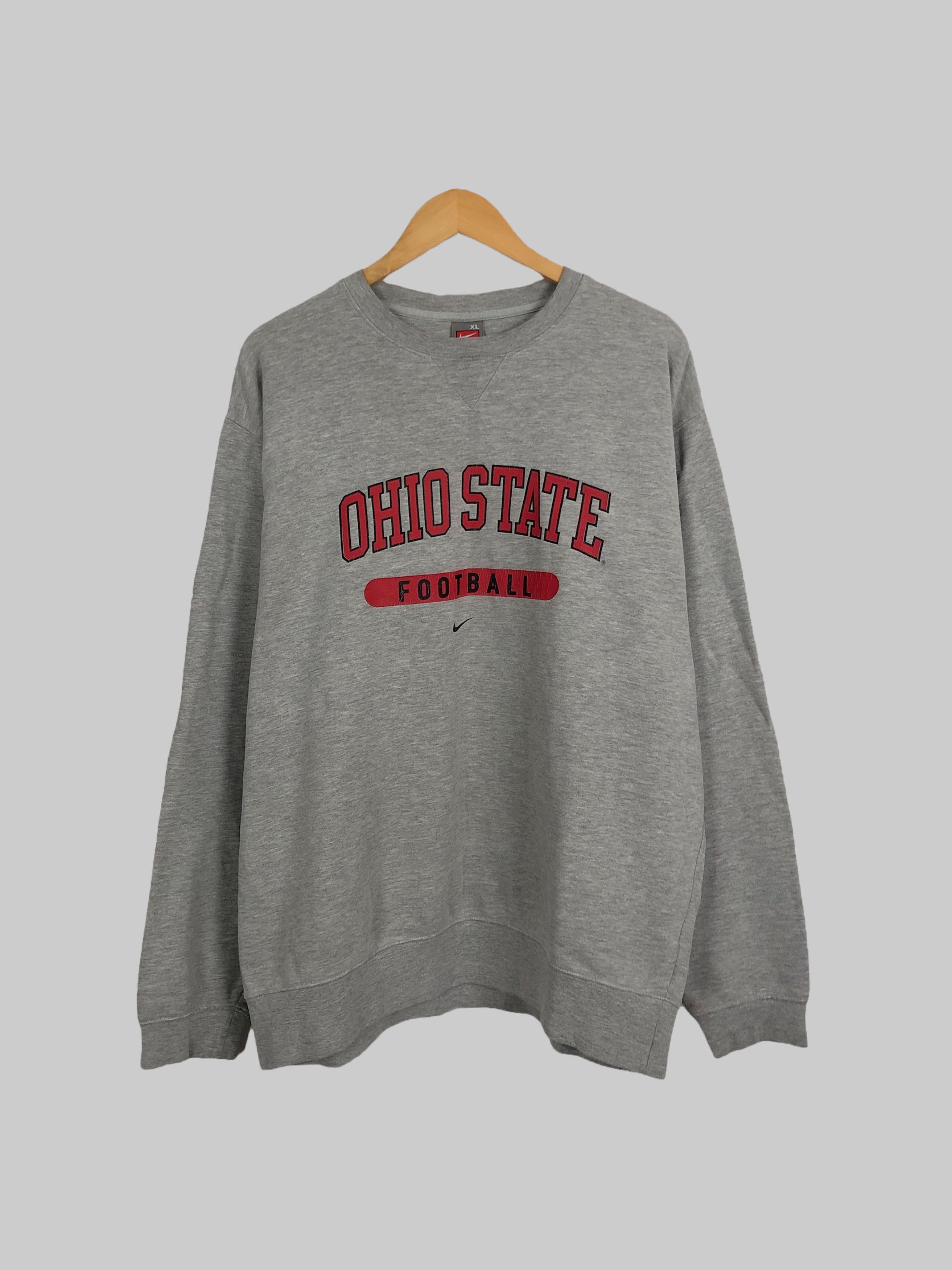 Nike Vintage 00s Nike Ohio State Football sweatshirts Size US XL / EU 56 / 4 - 1 Thumbnail