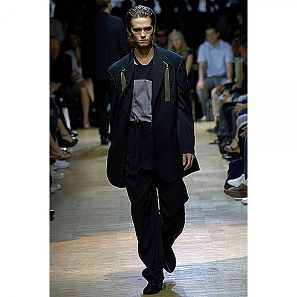 Yohji Yamamoto SS07 Pour Homme Suspender Blazer Size US L / EU 52-54 / 3 - 12 Thumbnail