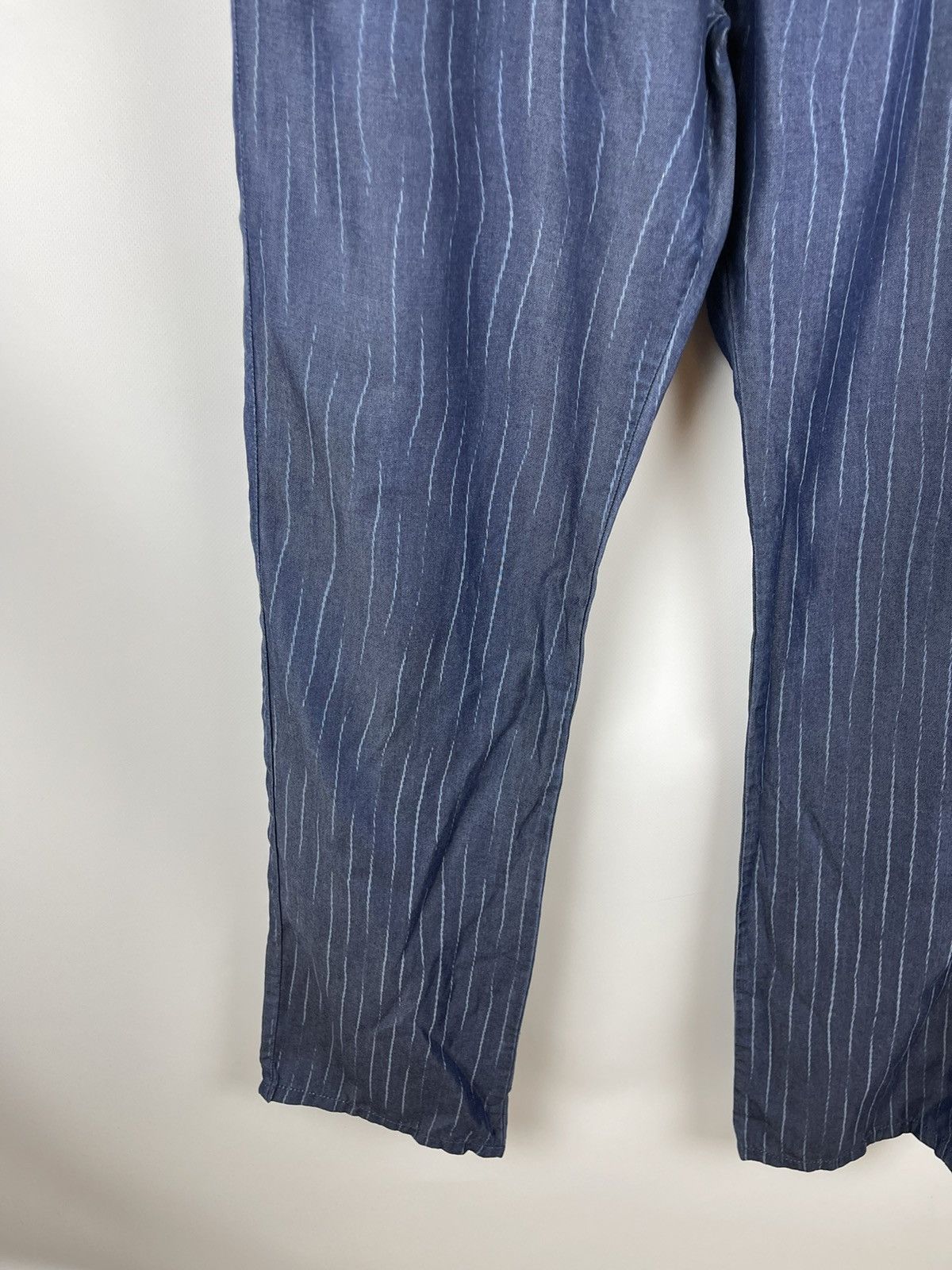 Jean Paul Gaultier Jean Paul Gaultier luxury pinstripe logo casual chino pants Size US 33 - 5 Thumbnail