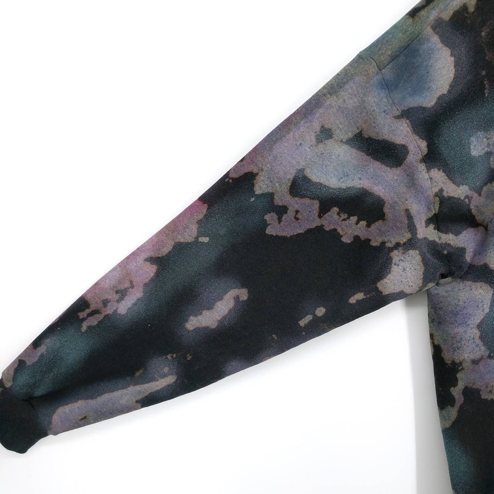 Vintage Vintage Camas Pride Custom Painted Bleach Tie Dye Sweatshirt Size US XXL / EU 58 / 5 - 3 Thumbnail