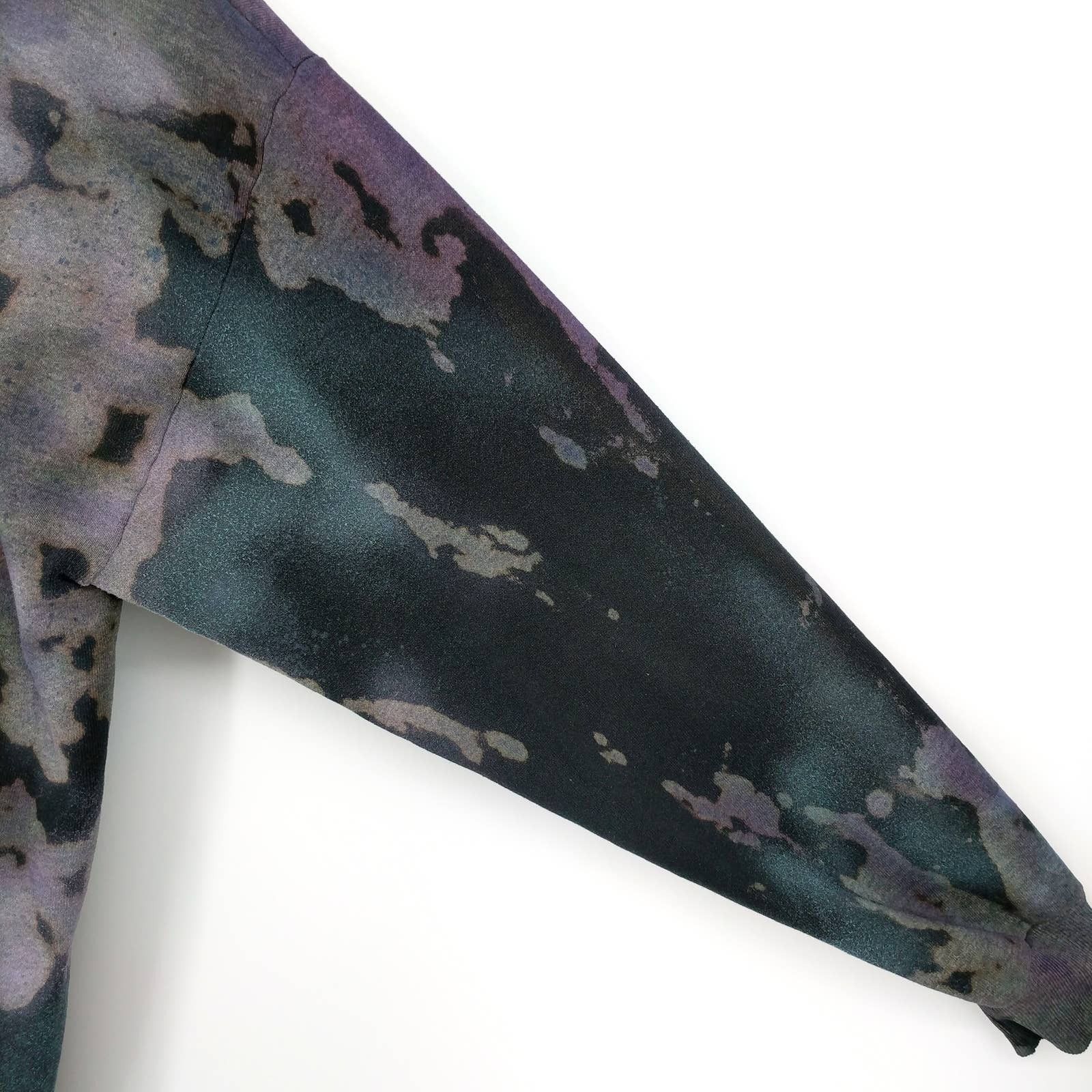 Vintage Vintage Camas Pride Custom Painted Bleach Tie Dye Sweatshirt Size US XXL / EU 58 / 5 - 8 Thumbnail